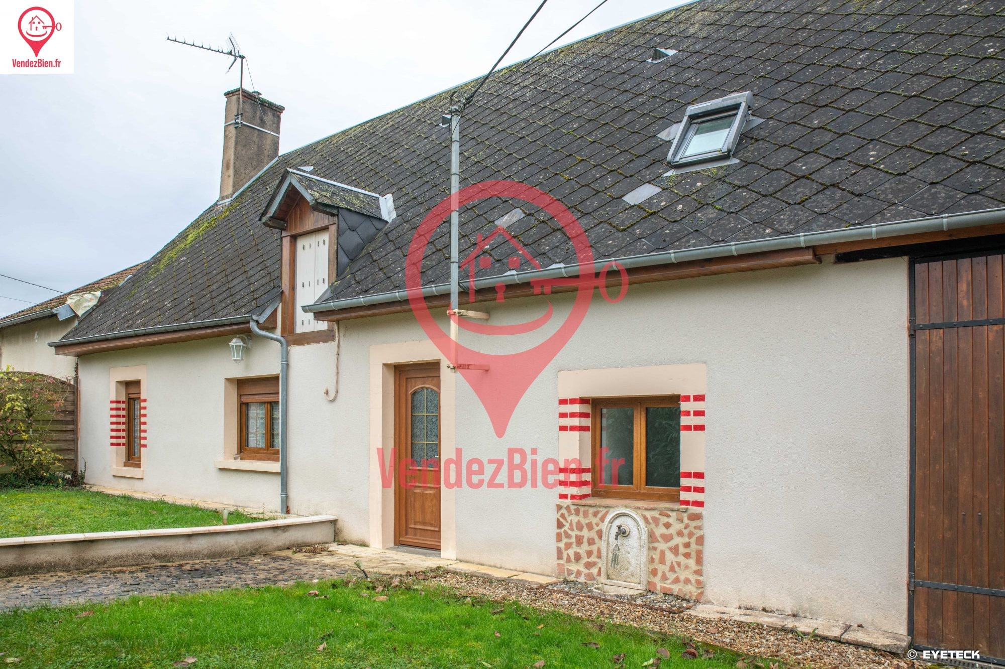 dpt cher (18), à vendre SOULANGIS Maison P4 de 120m2 avec garage et dépendance, sur un terrain de 534m2 — photo 17