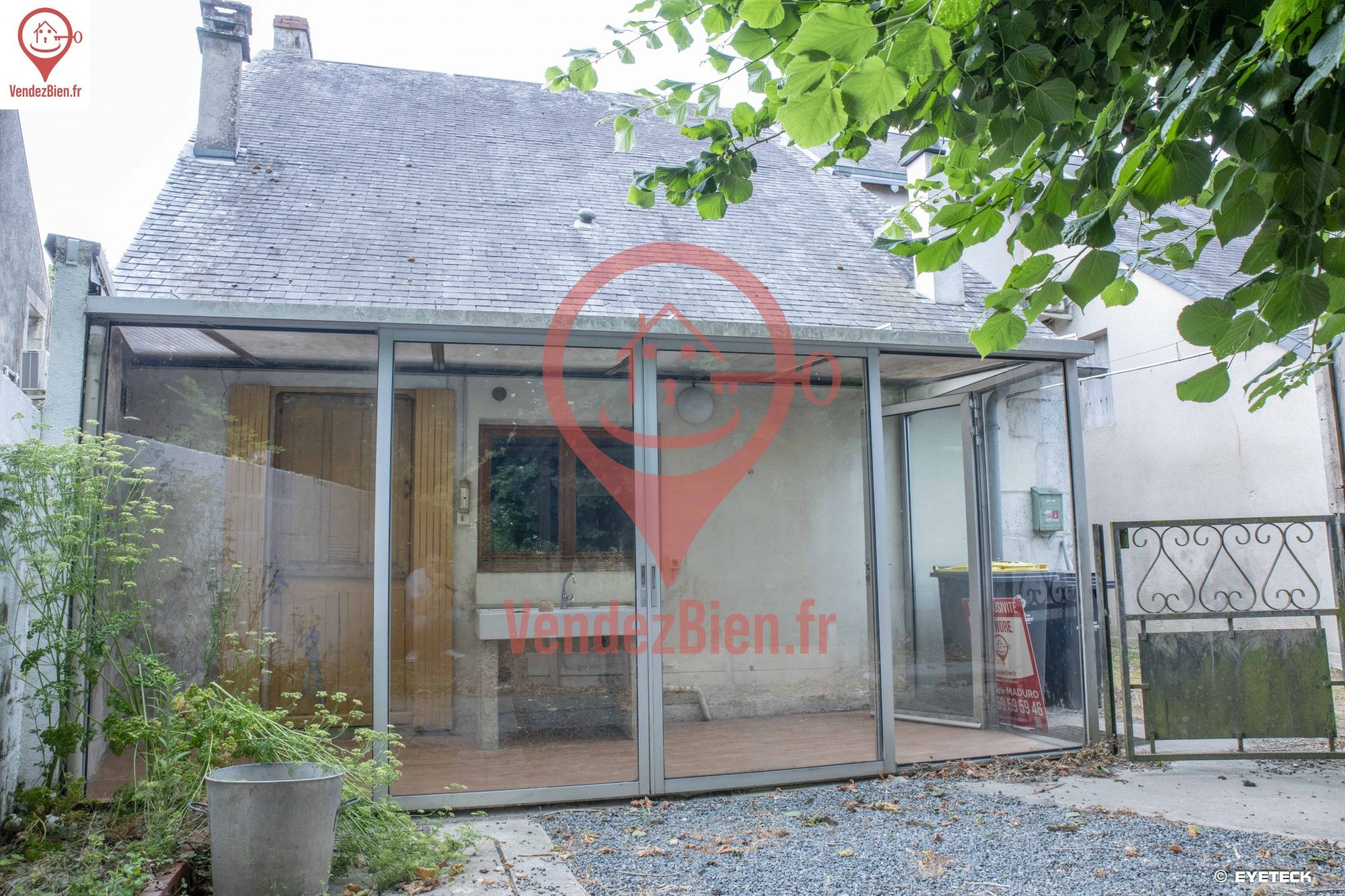 dpt cher (18), à vendre Sainte Solange P2 de 67m2 avec dépendances sur un terrain de 460 m2 — photo 6
