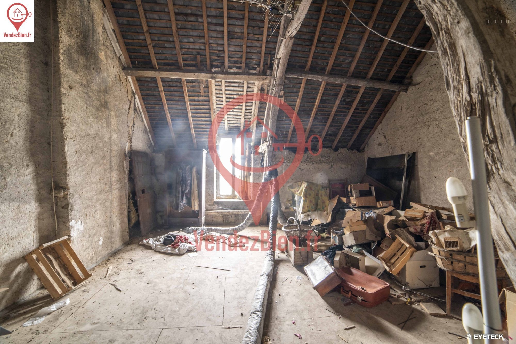 dpt cher (18), à vendre Sainte Solange P2 de 67m2 avec dépendances sur un terrain de 460 m2 — photo 5