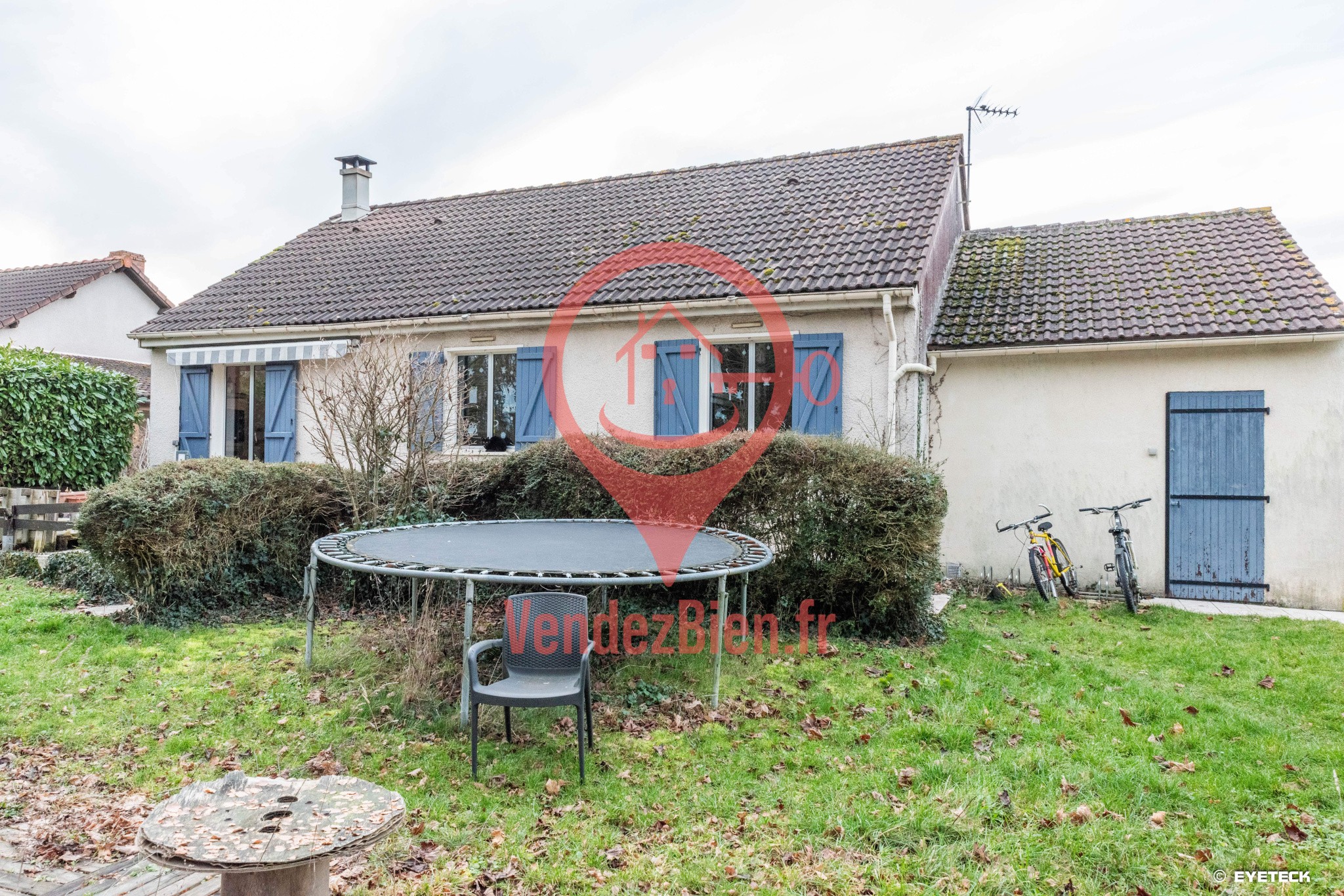 dpt cher (18), à vendre BRECY, Maison 3 chambres de 90 m2, terrain de 882 m2 — photo 9