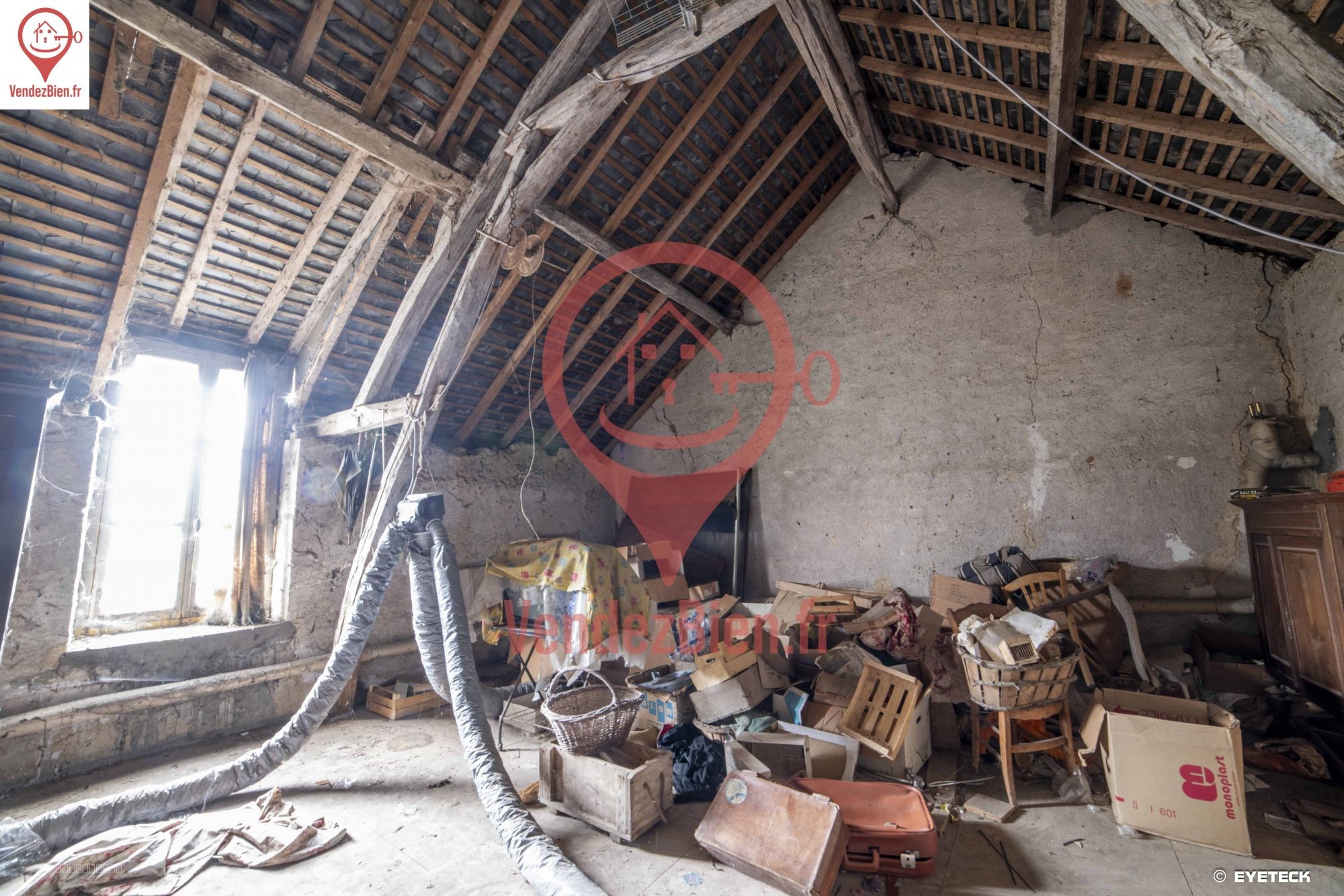 dpt cher (18), à vendre Sainte Solange P2 de 67m2 avec dépendances sur un terrain de 460 m2 — photo 12