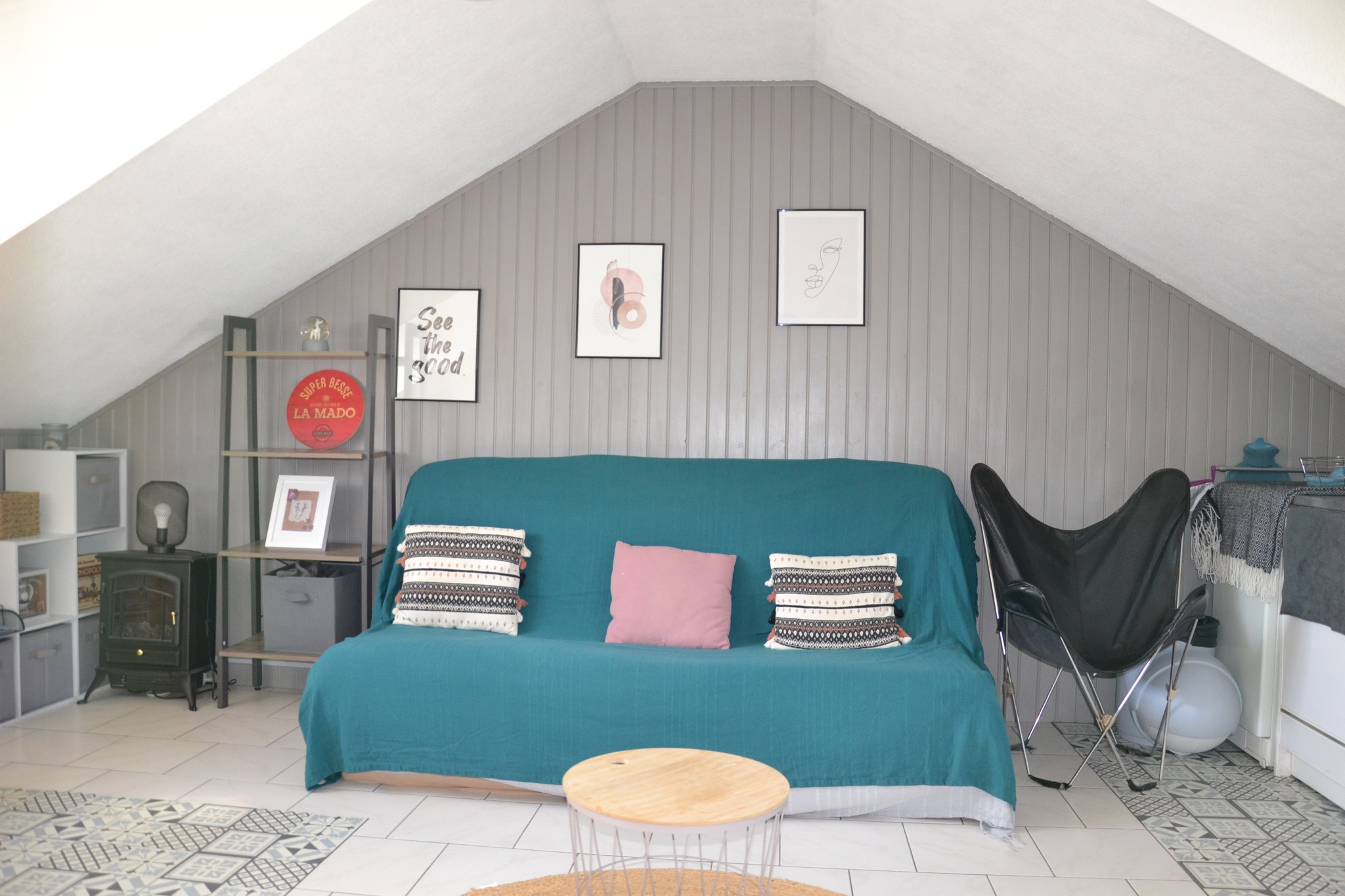 Beau T2 rénové de 29 m2 avec balcon et belle vue dégagée — photo 3