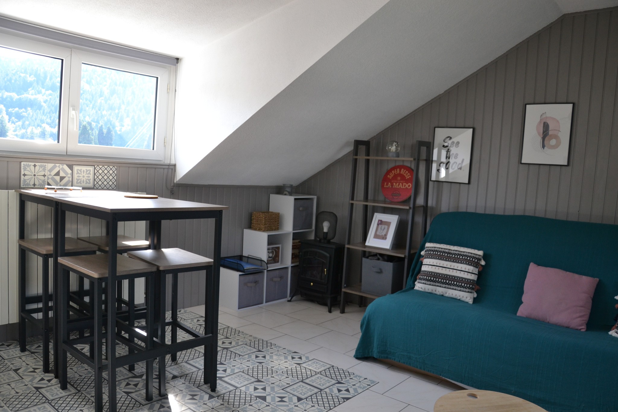 Beau T2 rénové de 29 m2 avec balcon et belle vue dégagée — photo 2