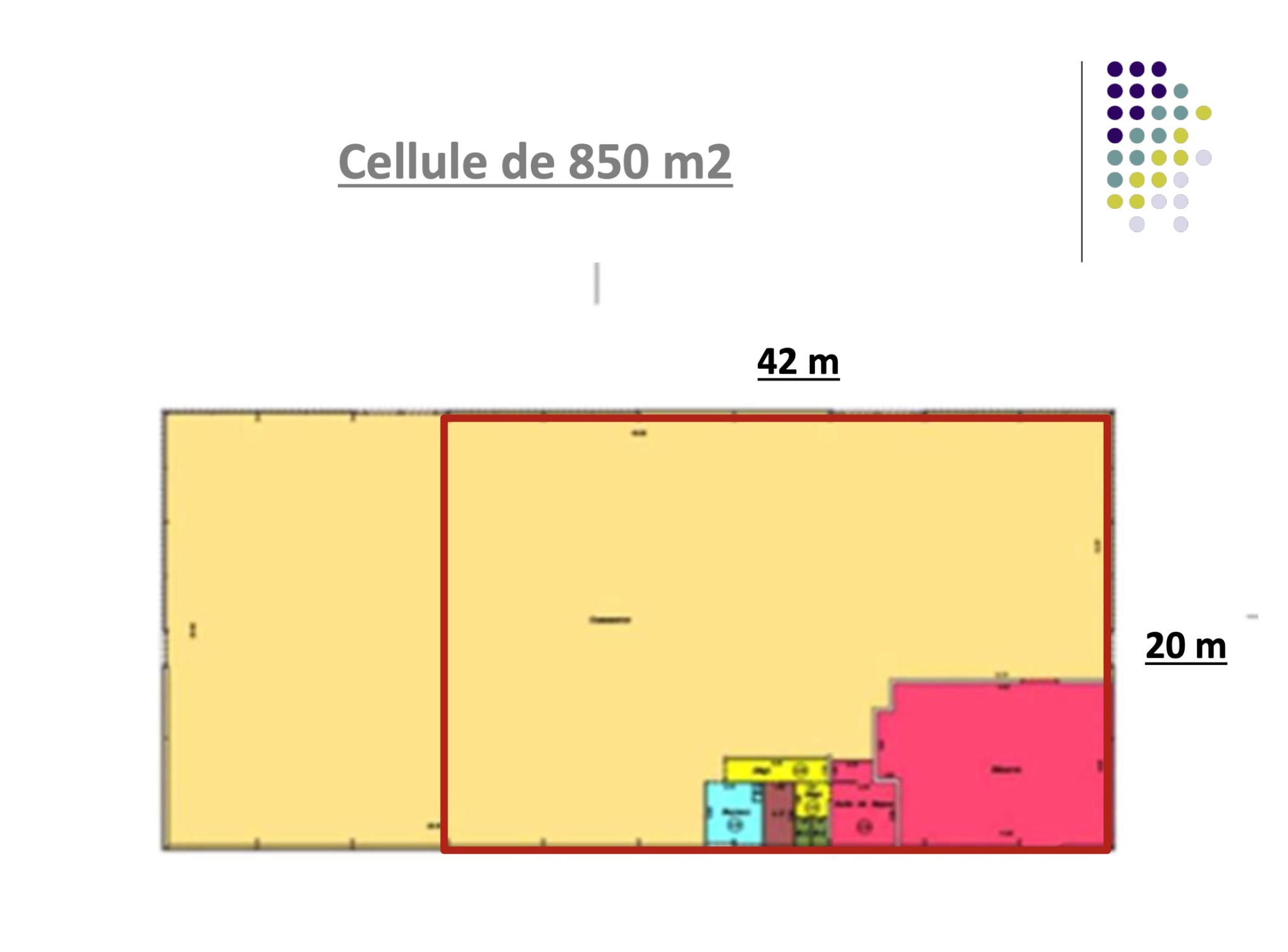 Cellule de 350m2 à Chenove — photo 3
