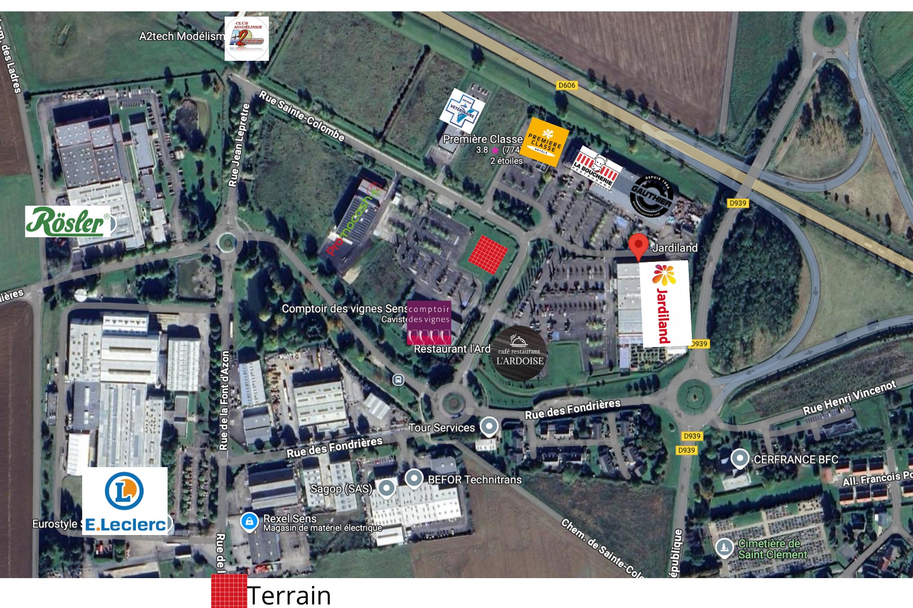 Terrain Saint Clément Lot 19