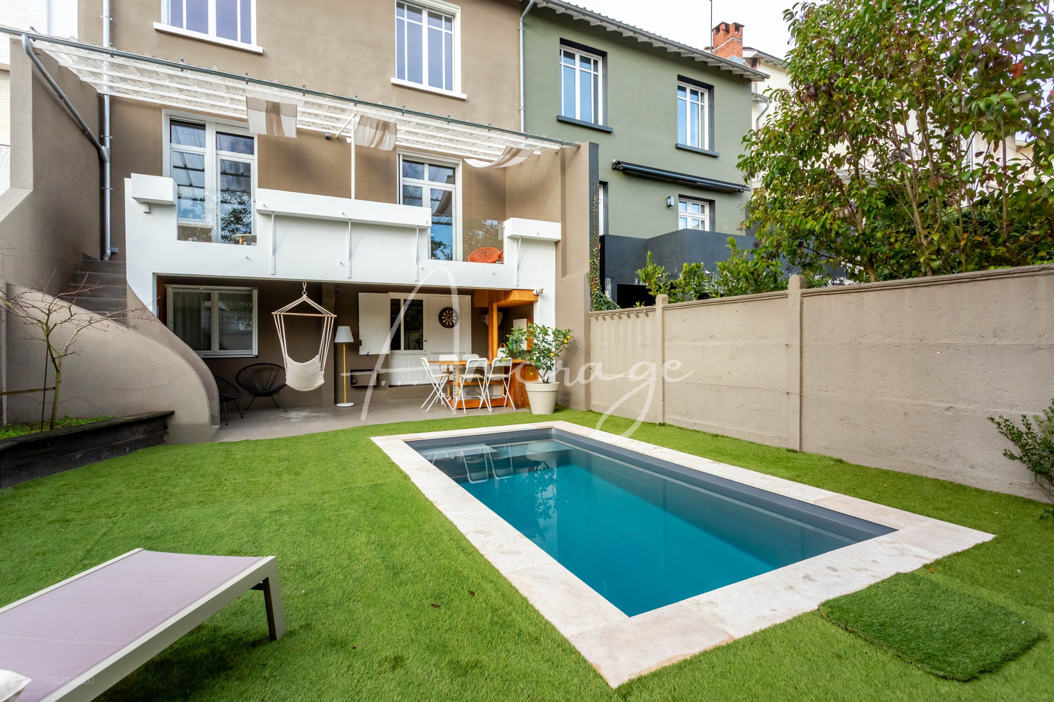 Parc Bordelais   Superbe maison familiale rénovée avec jardin, piscine et garage, à 3 min à pied du parc. — photo 14