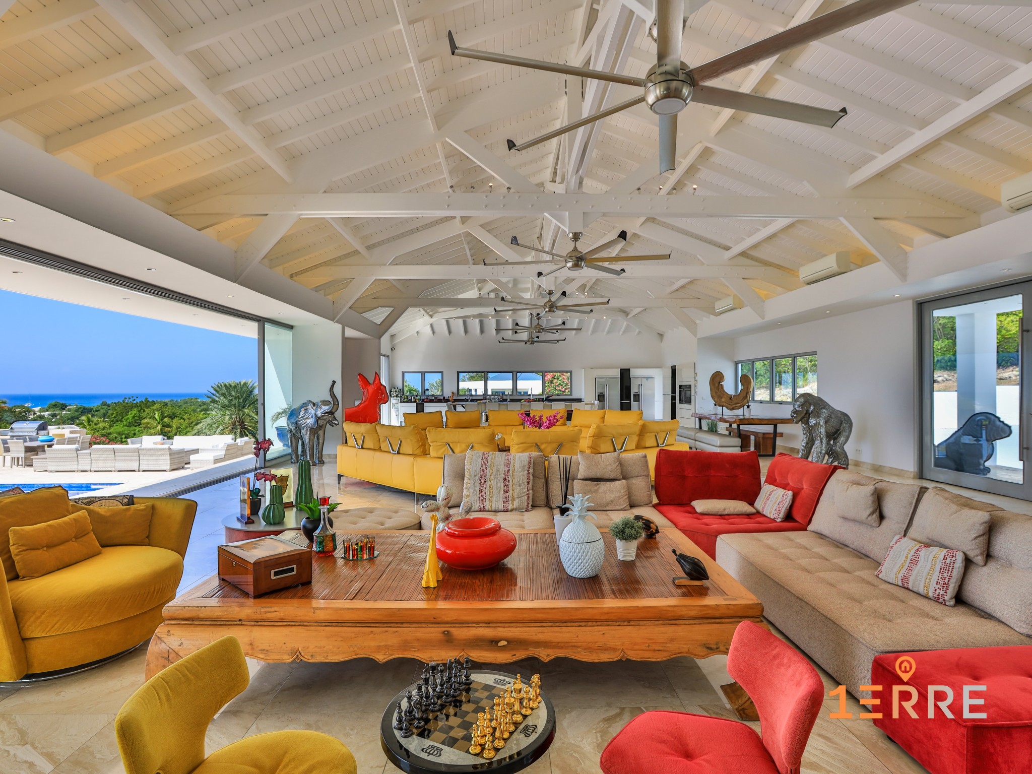 Villa de Prestige 6 Chambres 1000 m2, Piscine & Vue Mer à Terres Basses, Saint-Martin — photo 4