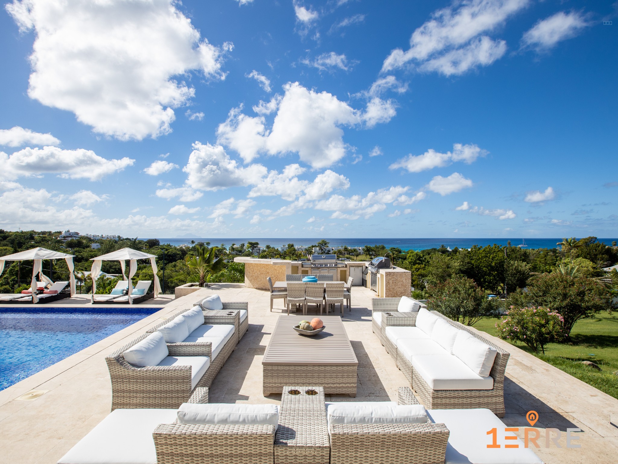 Villa de Prestige 6 Chambres 1000 m2, Piscine & Vue Mer à Terres Basses, Saint-Martin — photo 13