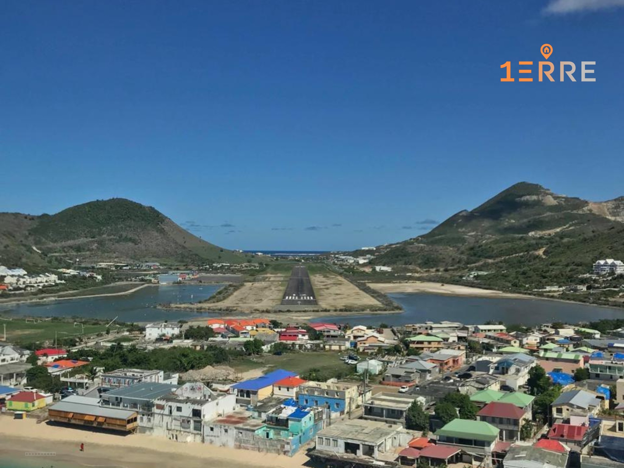 Terrain Vue Mer sur la Baie de Grand Case et la Baie Orientale à Grand-Case St Martin — photo 2