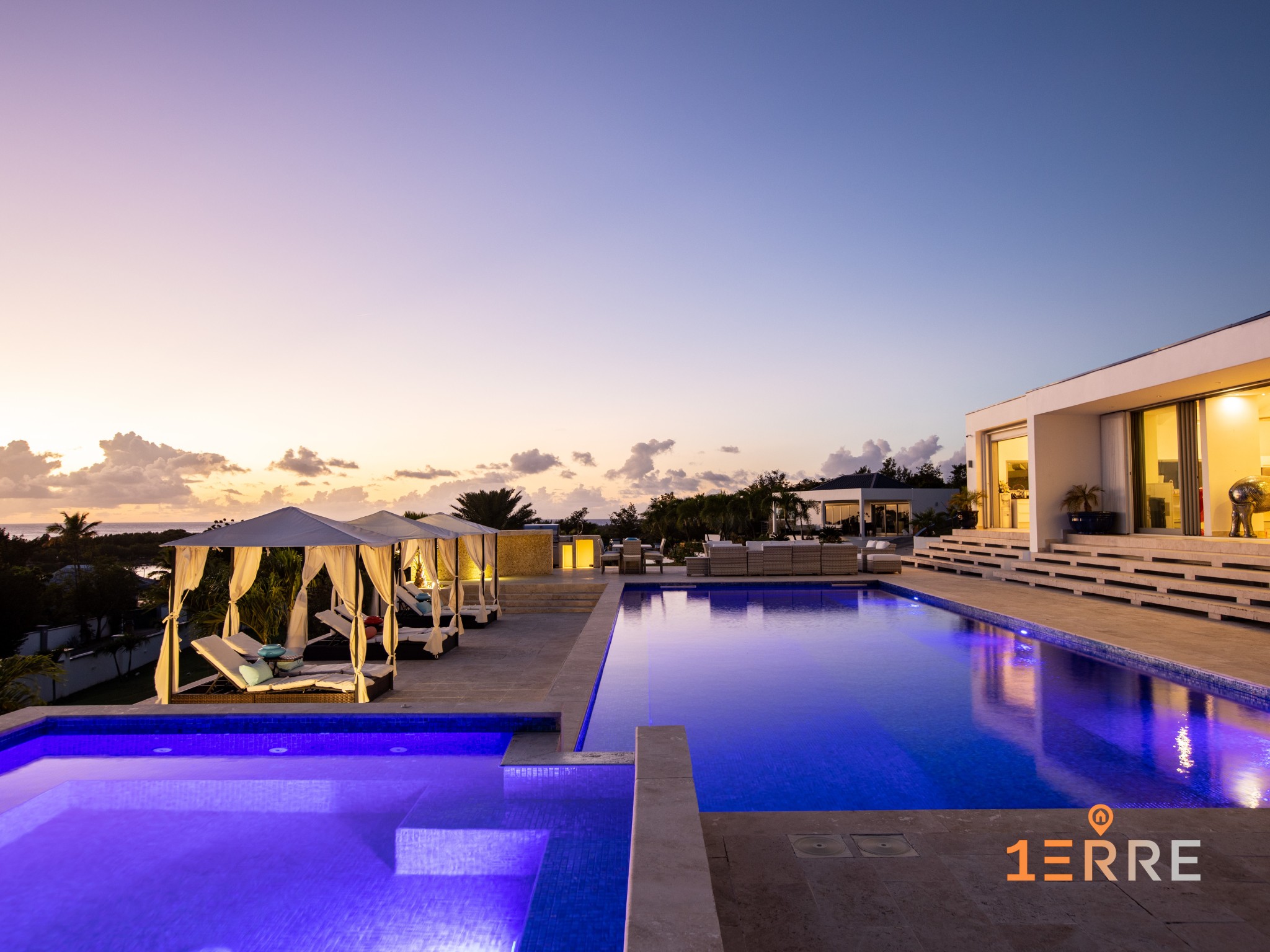 Villa de Prestige 6 Chambres 1000 m2, Piscine & Vue Mer à Terres Basses, Saint-Martin — photo 16