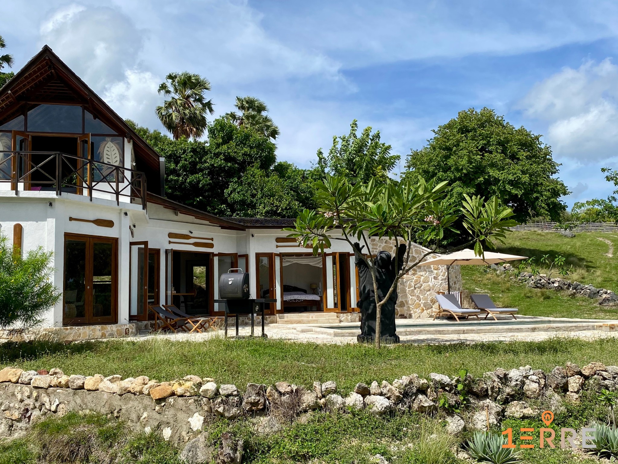 Sublime Villa Bord De Mer À Vendre Rote Island, Indonésie — photo 16