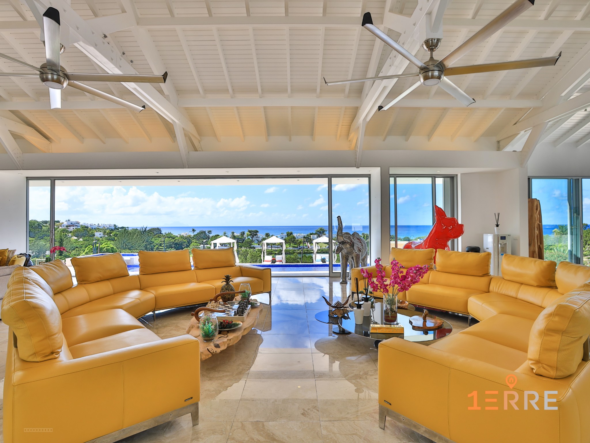 Villa de Prestige 6 Chambres 1000 m2, Piscine & Vue Mer à Terres Basses, Saint-Martin — photo 14