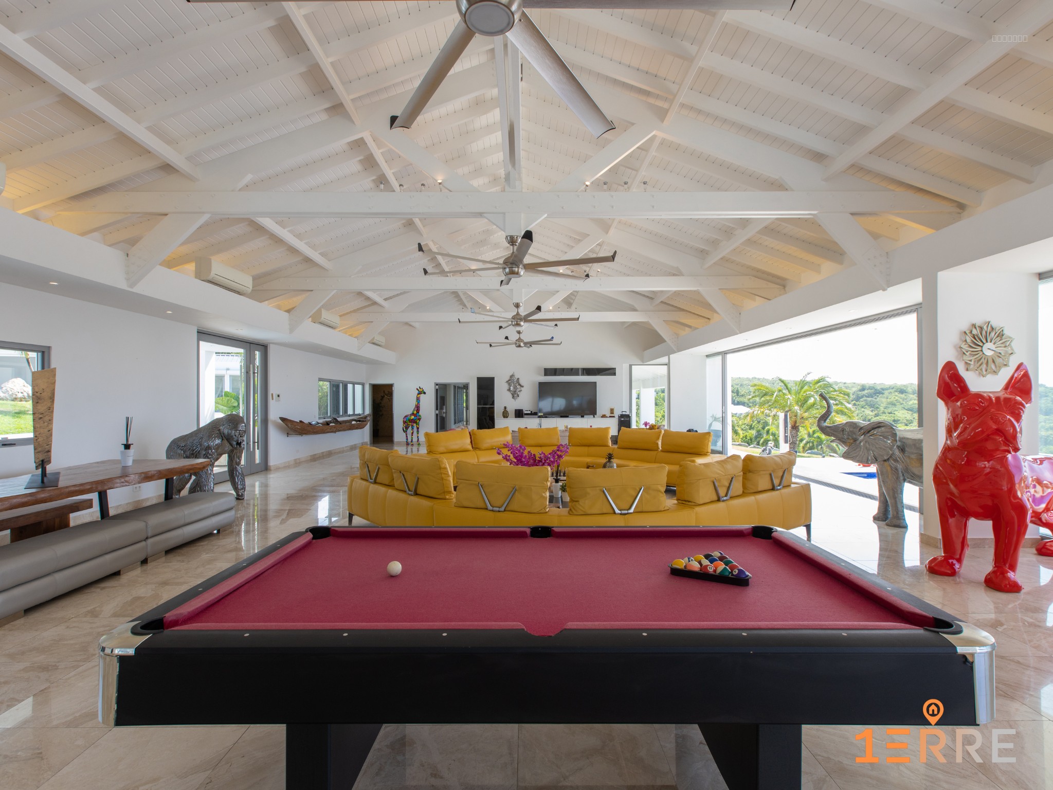 Villa de Prestige 6 Chambres 1000 m2, Piscine & Vue Mer à Terres Basses, Saint-Martin — photo 9