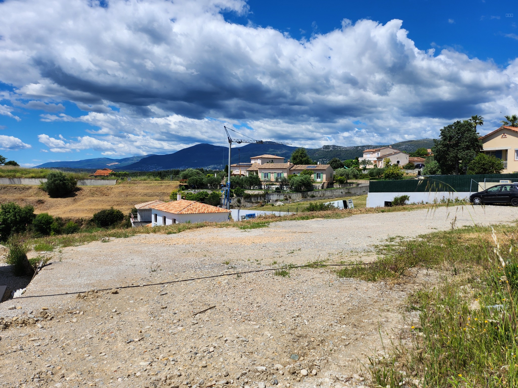 LA GAUDE : TERRAIN VIABILISE POSITION DOMINANTE  BEL APPERCU MER EXPOSE PLEIN SUD — photo 3