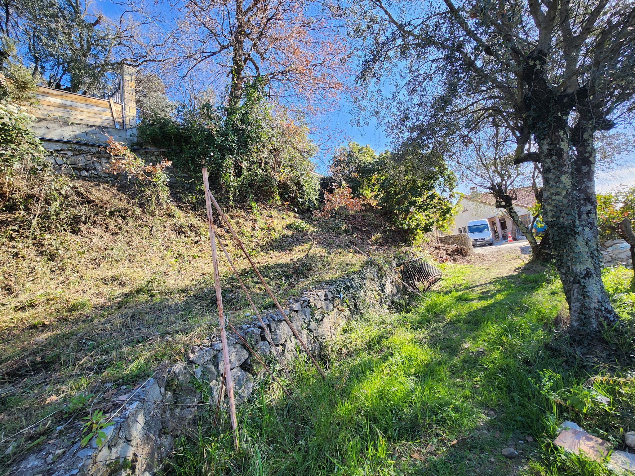 SAINT BLAISE : TERRAIN EN POSITION DOMINANTE OFFRANT UNE SUPERBE VUE SUR LES MONTAGNES, EXPOSE OUEST — photo 6