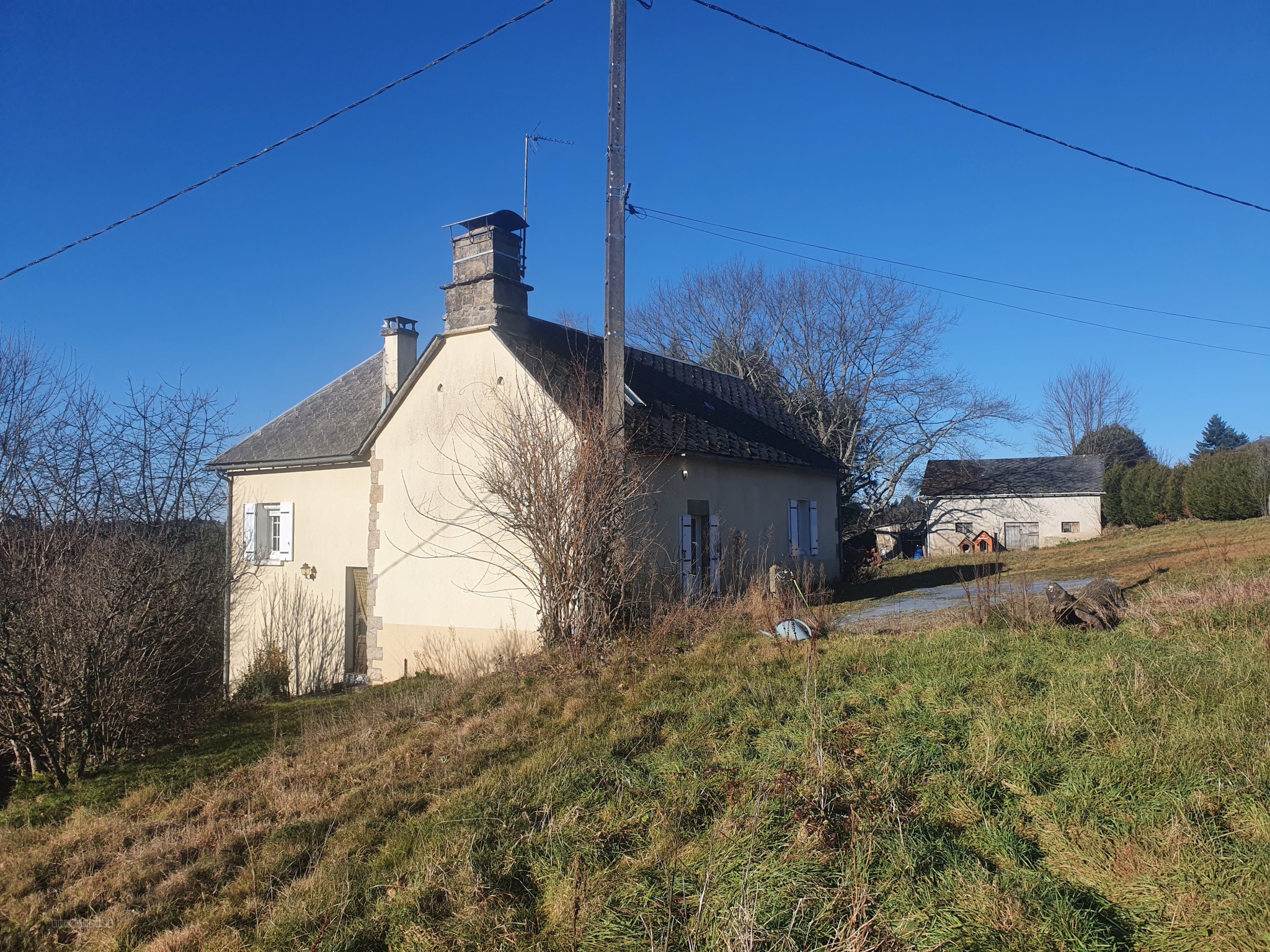 PROPRIÉTÉ EN XAINTRIE PROCHE COMMERCES, 16350 m2 ATTENANTS PRÉS ET BOIS. — photo 2