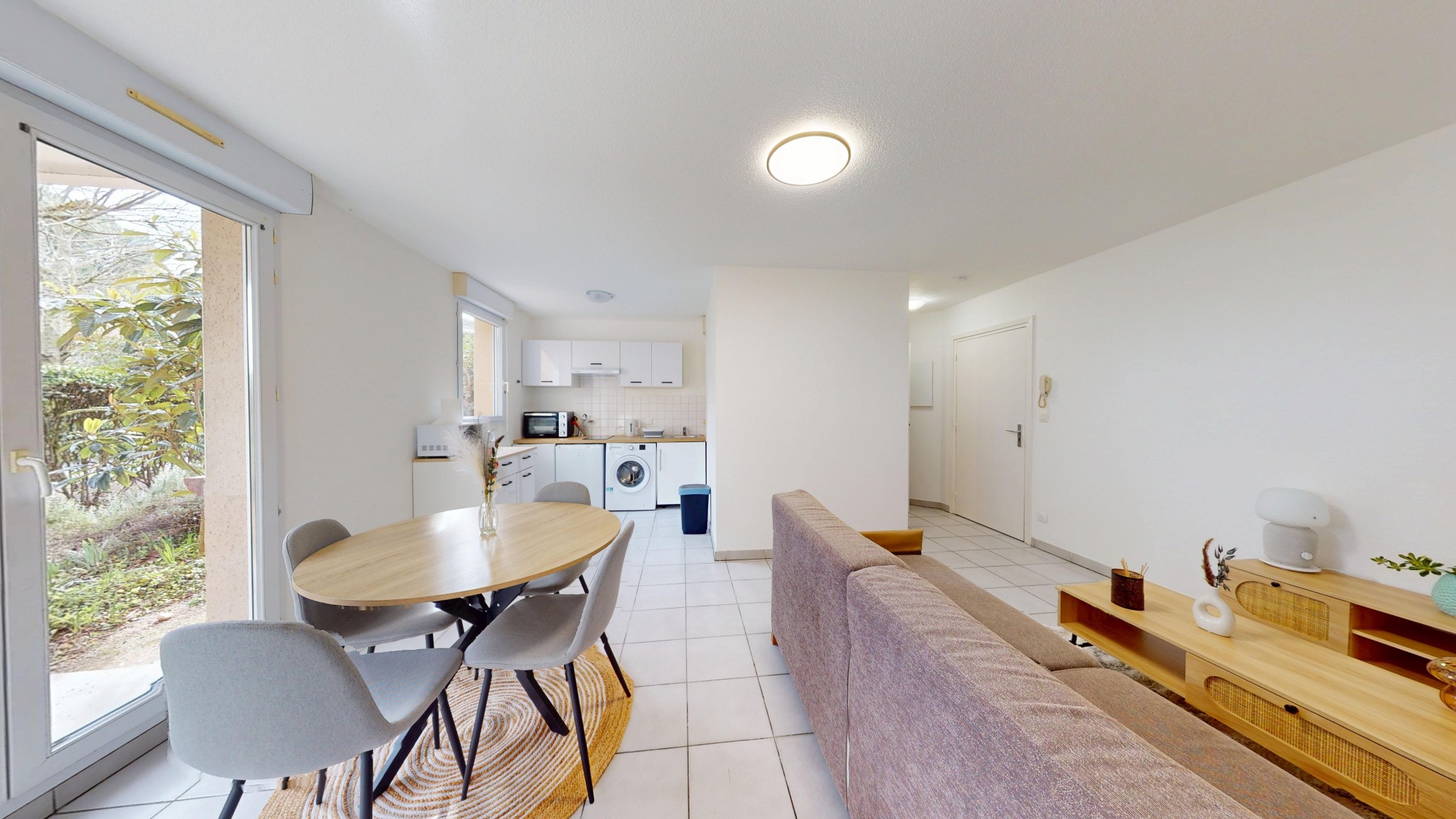Toulouse quartier Lardenne- Basso cambo appartement T2 meublé en rez-de-jardin   Résidence avec piscine et ter — photo 3