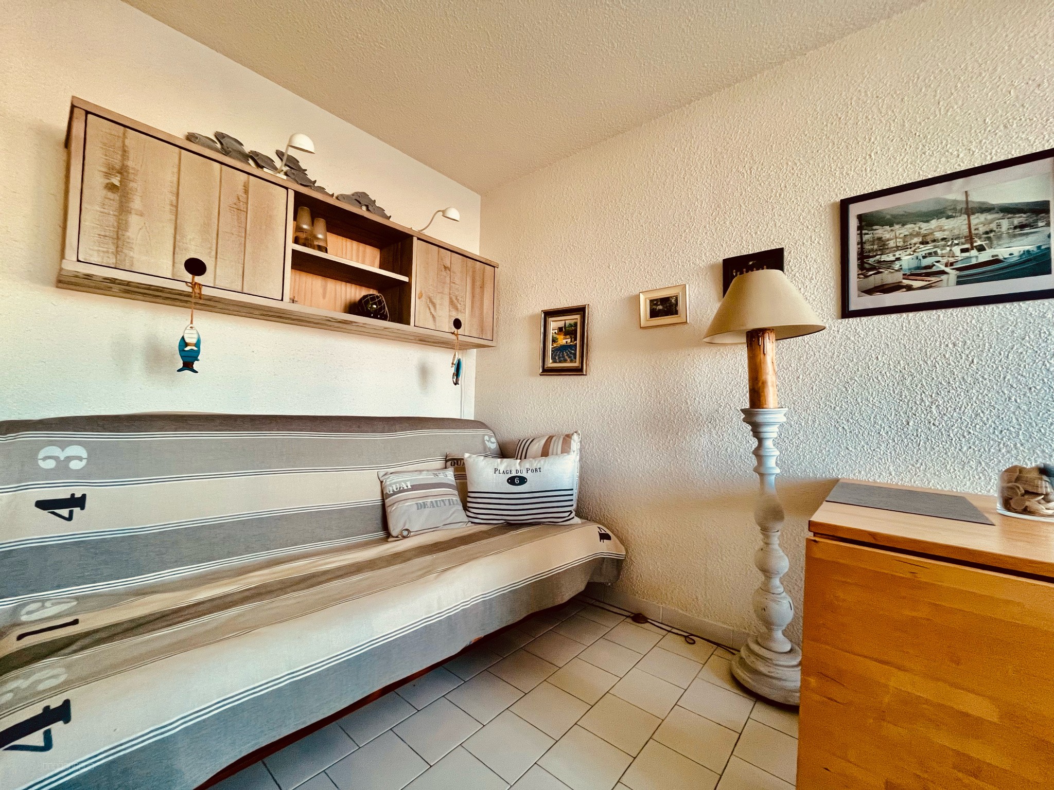 Appartement T2 avec coin cabine Vue Port à Frontignan Plage — photo 2