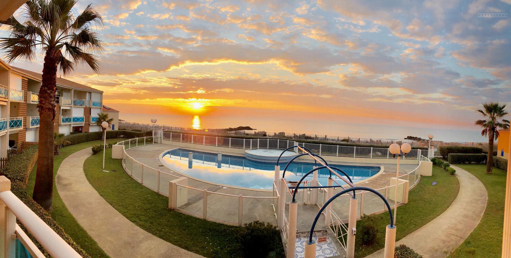 Frontignan-Plage   Maison avec terrasse dans résidence prisée avec piscine et accès plage — photo 7
