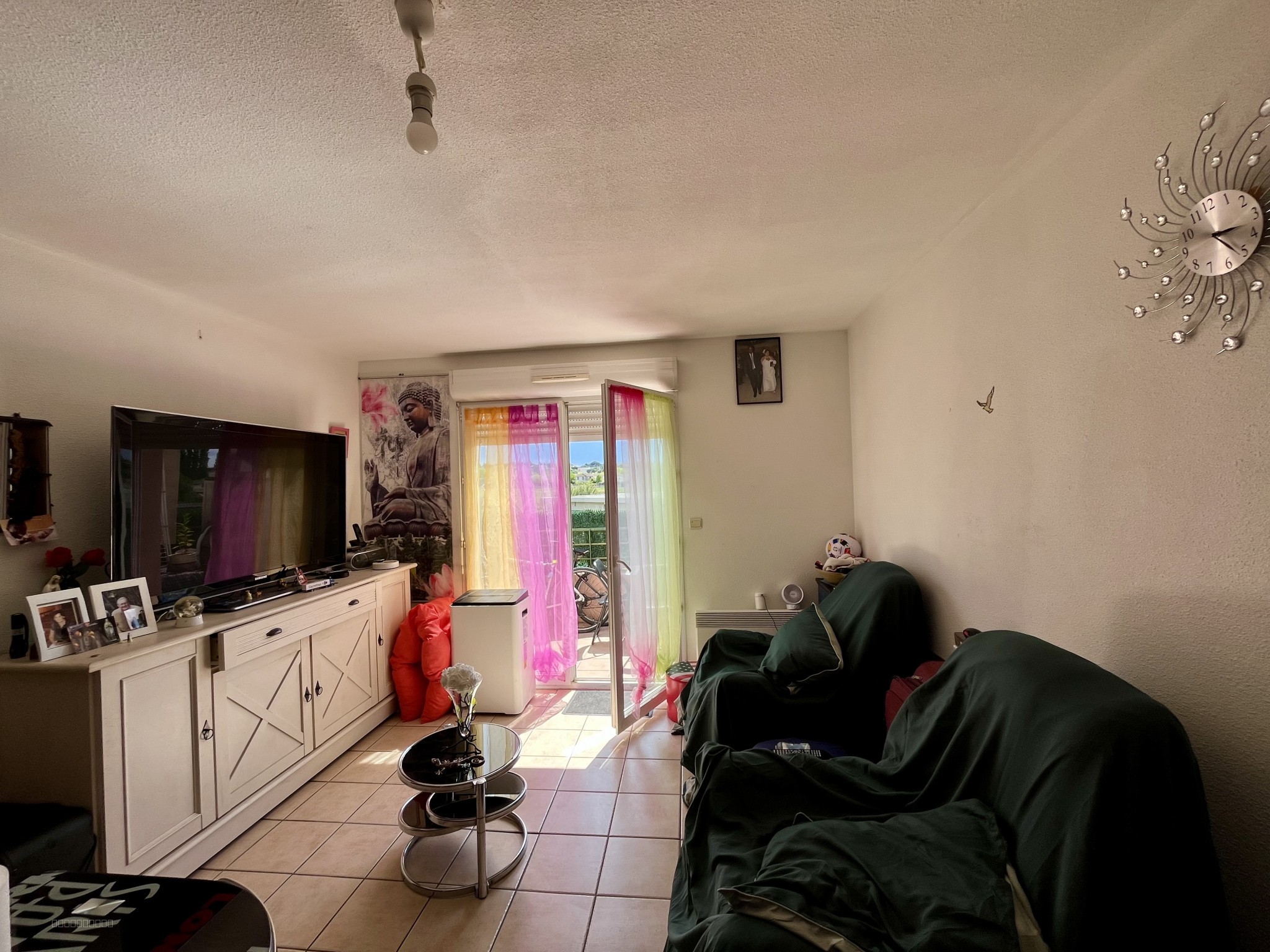 Montredon: Appartement de type 2 avec balcon et parking, vendu loué — photo 2