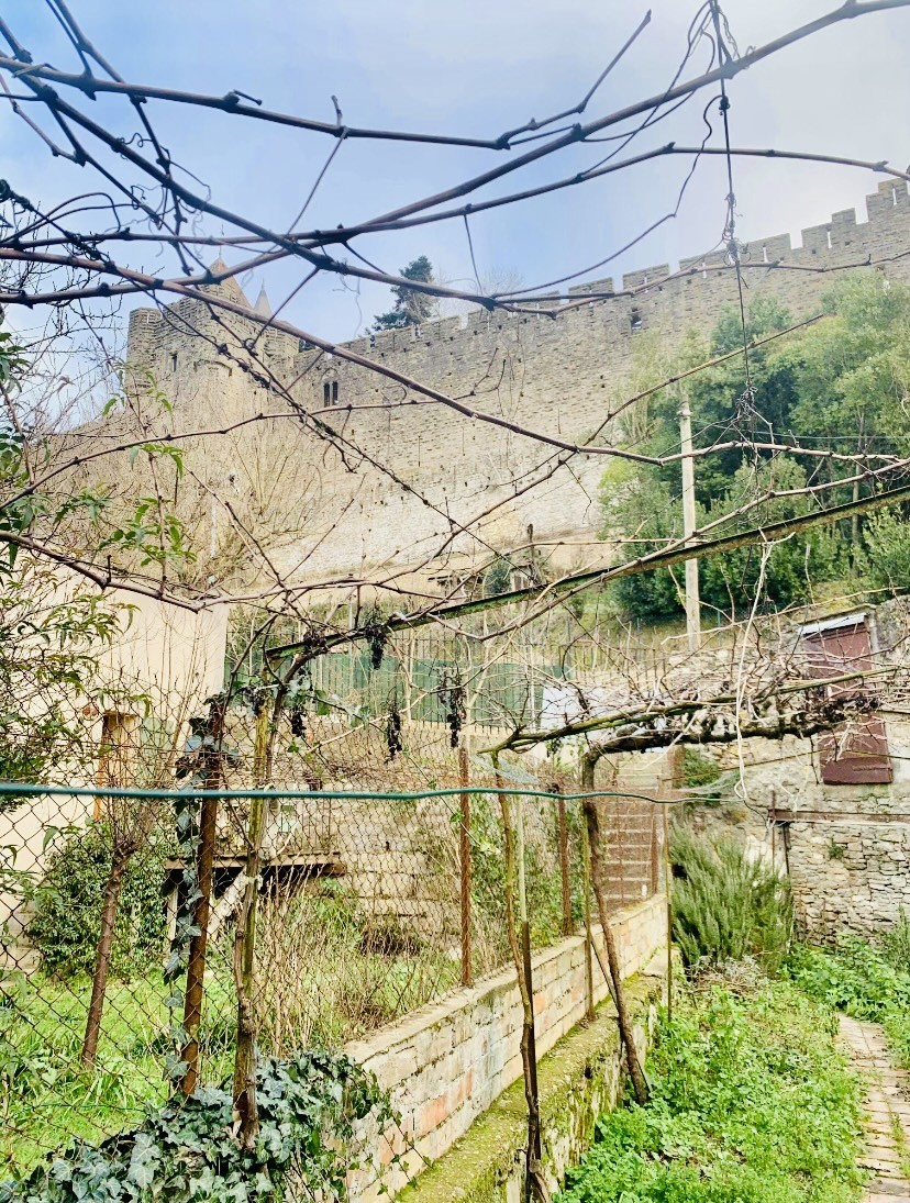 Au pied de la Cité: Remise, avec jardin, à aménager en habitation — photo 3