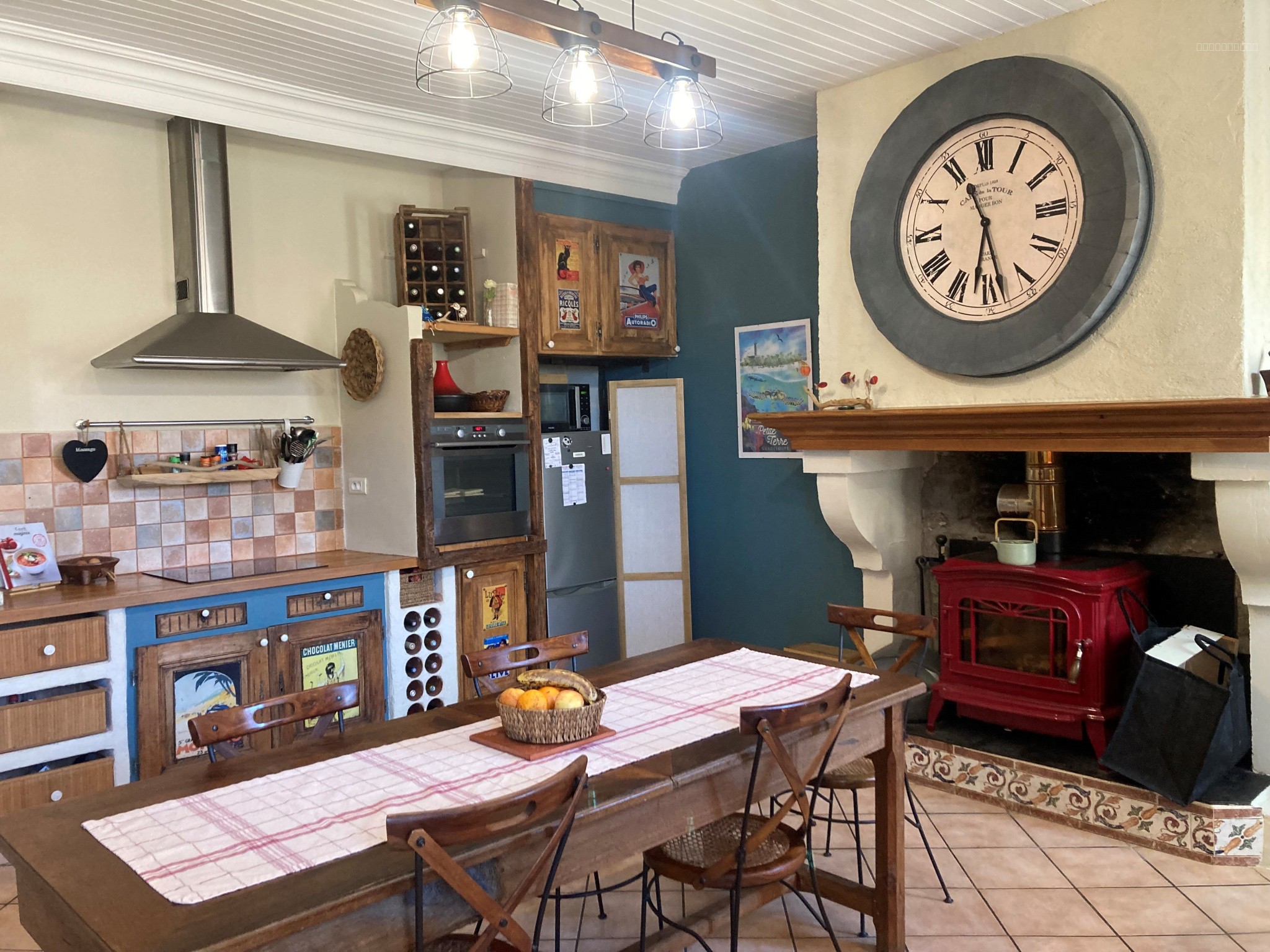 Carcassonne sud, dans un village tous commerces, belle maison vigneronne entièrement rénovée avec garages et p — photo 7