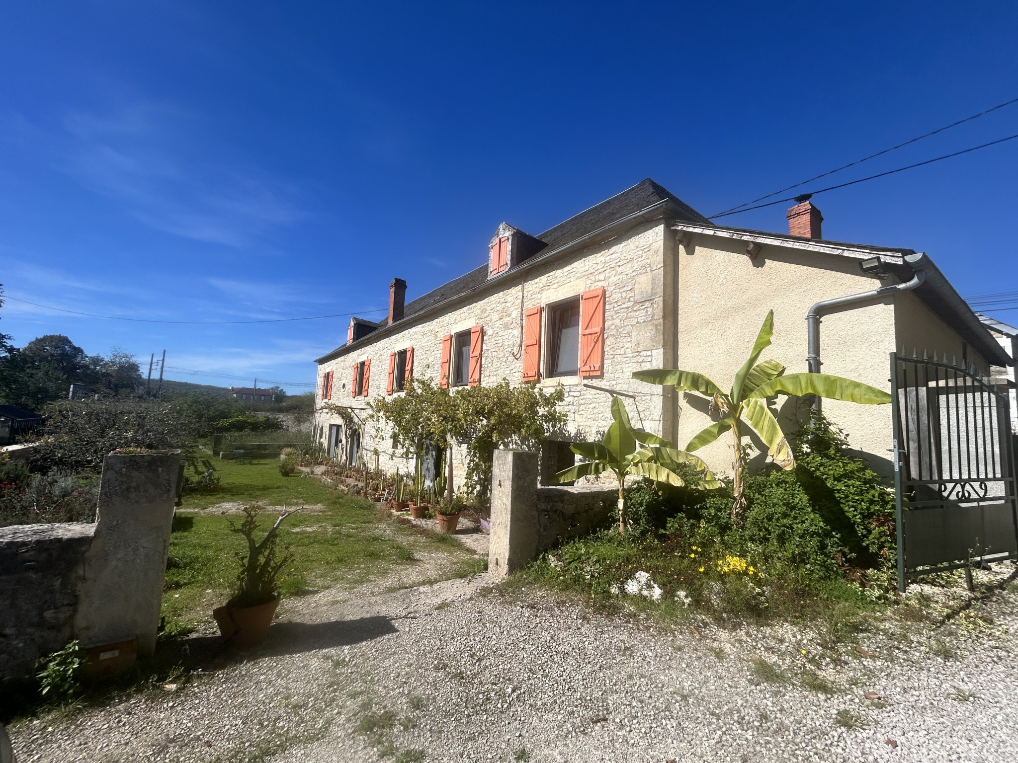 Maison en pierre avec gîte et grand terrain   Cressensac (Lot) — photo 2