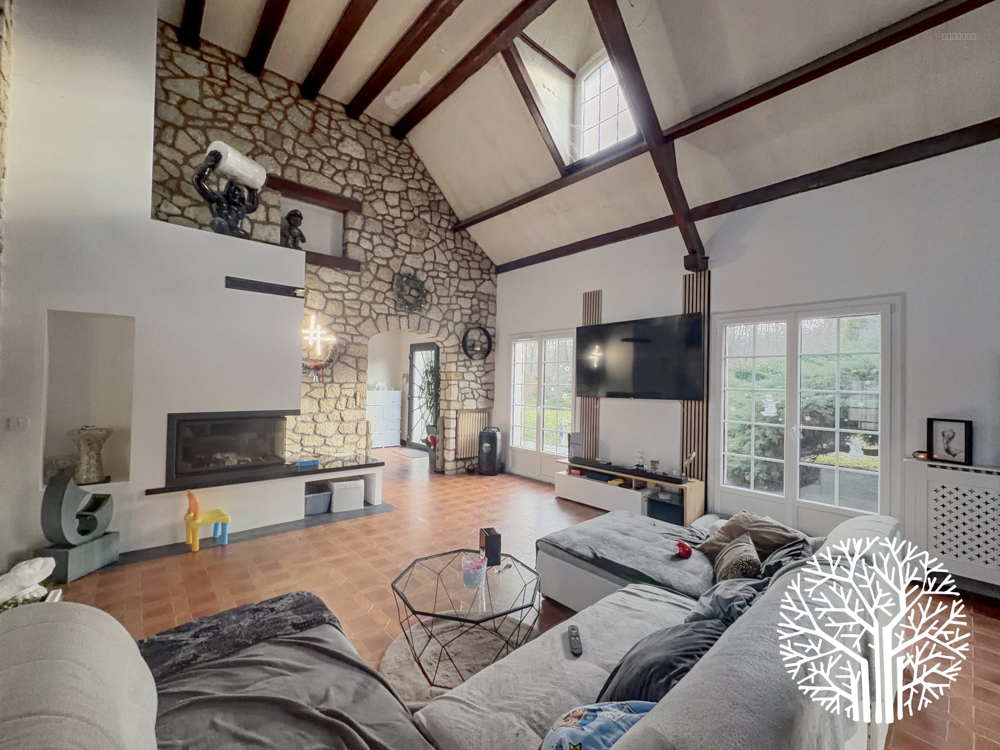 Maison familiale avec piscine   Accès direct forêt des Trois Pignons   Proche Milly-la-Forêt — photo 5