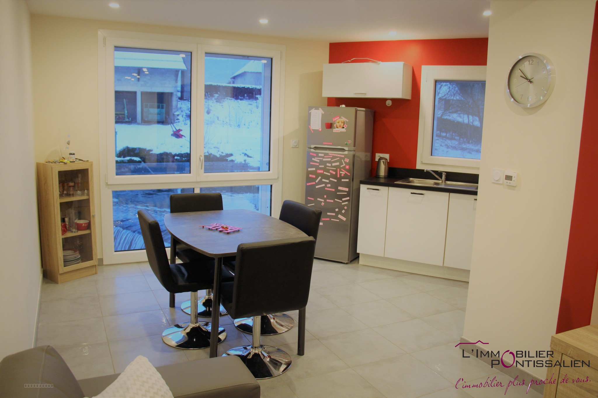 MOUTHE - APPARTEMENT T2 BIS MEUBLE - GARAGE - CAVE — photo 6