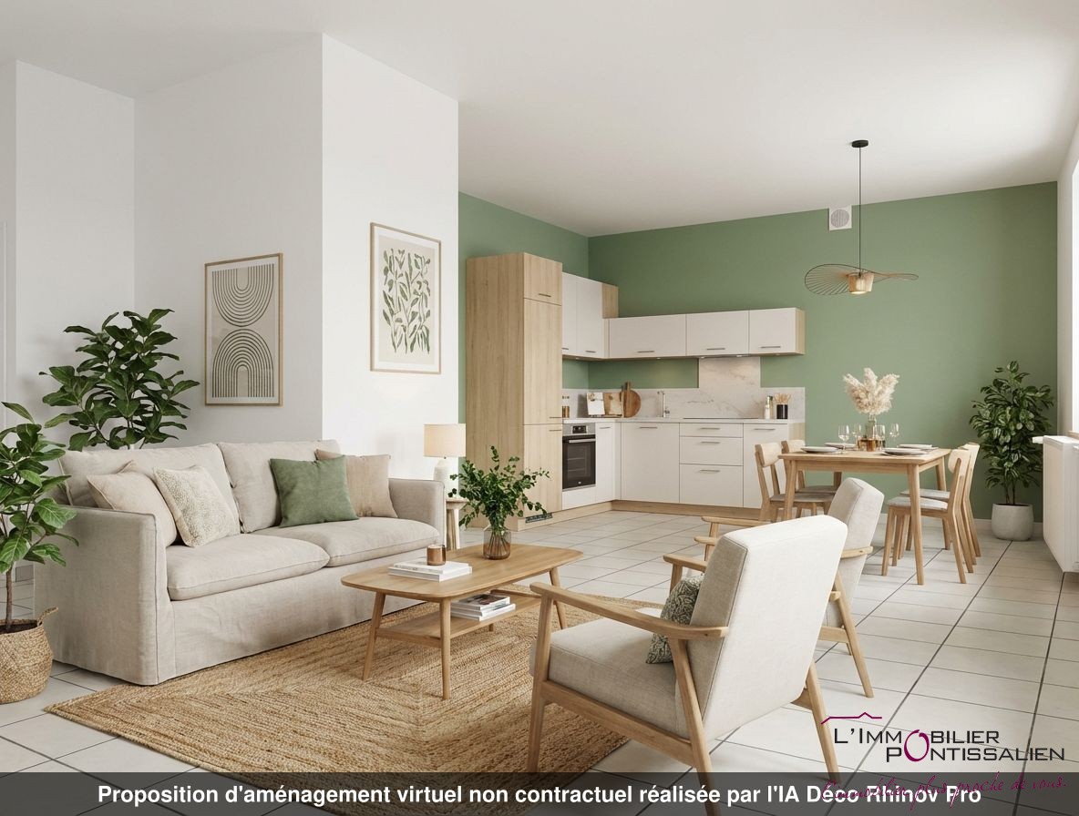BONNEVAUX - APPARTEMENT TYPE 4   91.40 m2. — photo 3