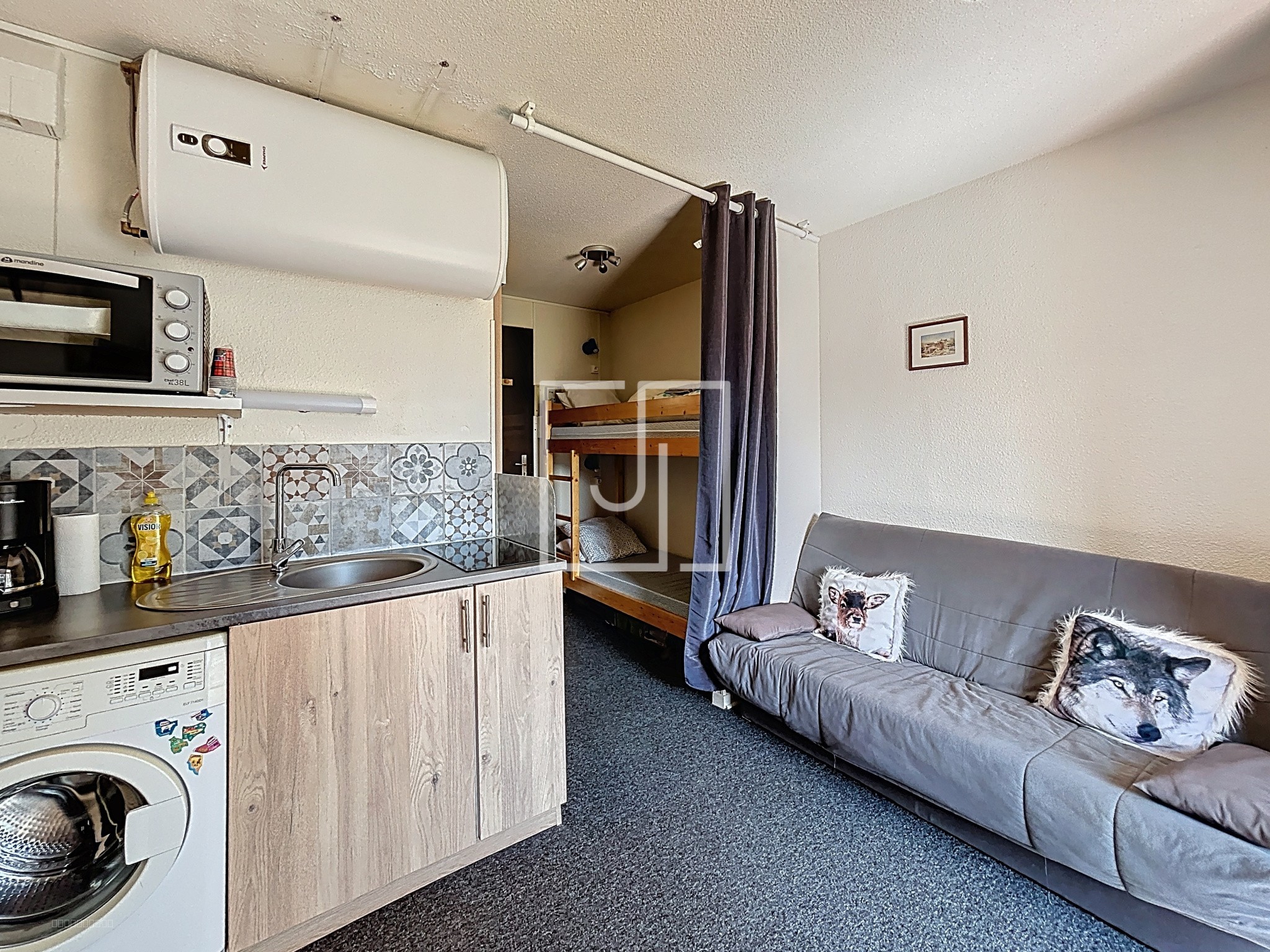 À vendre   Studio 19,50 m2 avec terrasse fermée et vue imprenable — photo 4