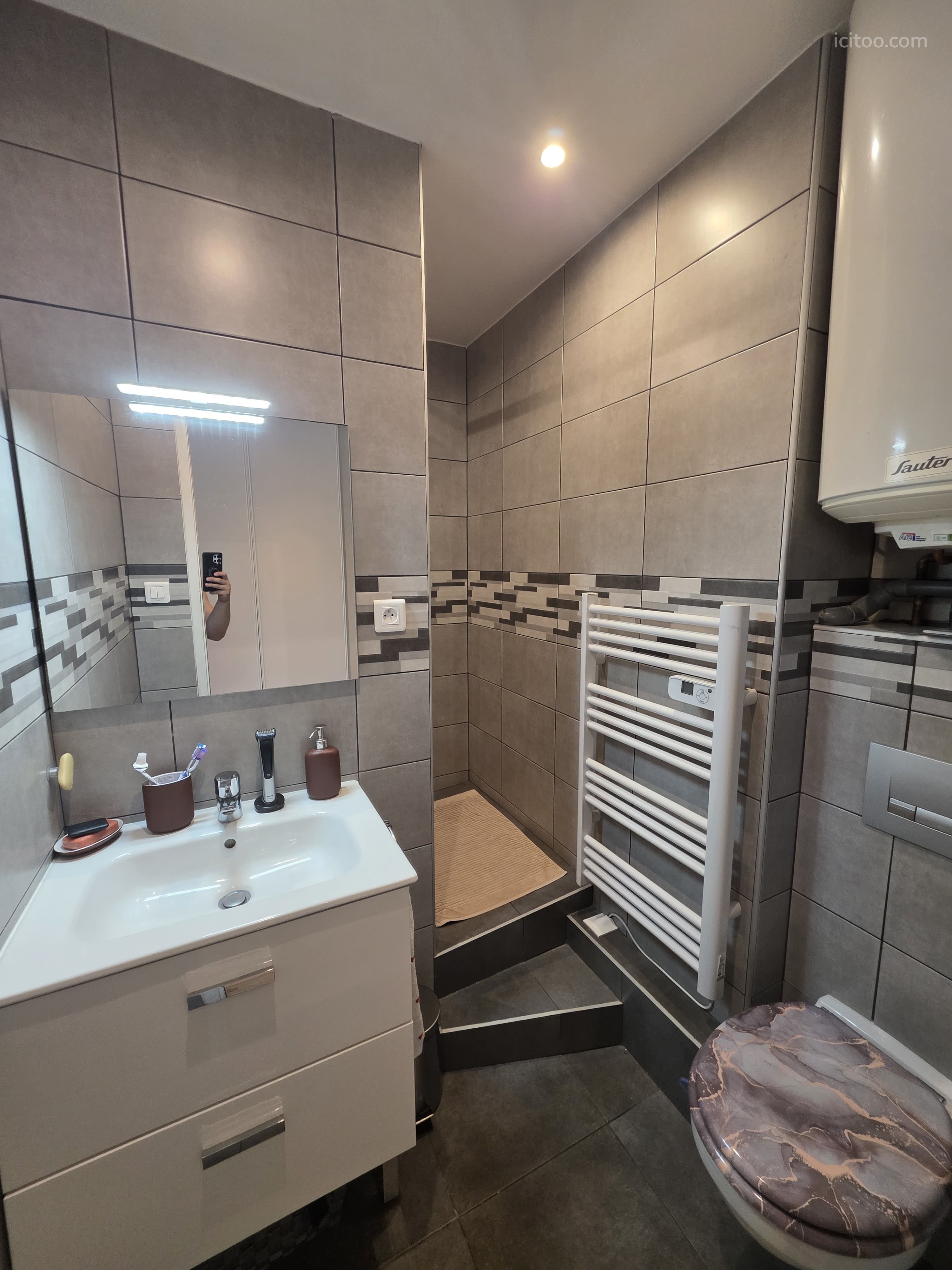 Studio/T1 rénové de 28,58 m² – Cave + parking - Houilles — photo 5