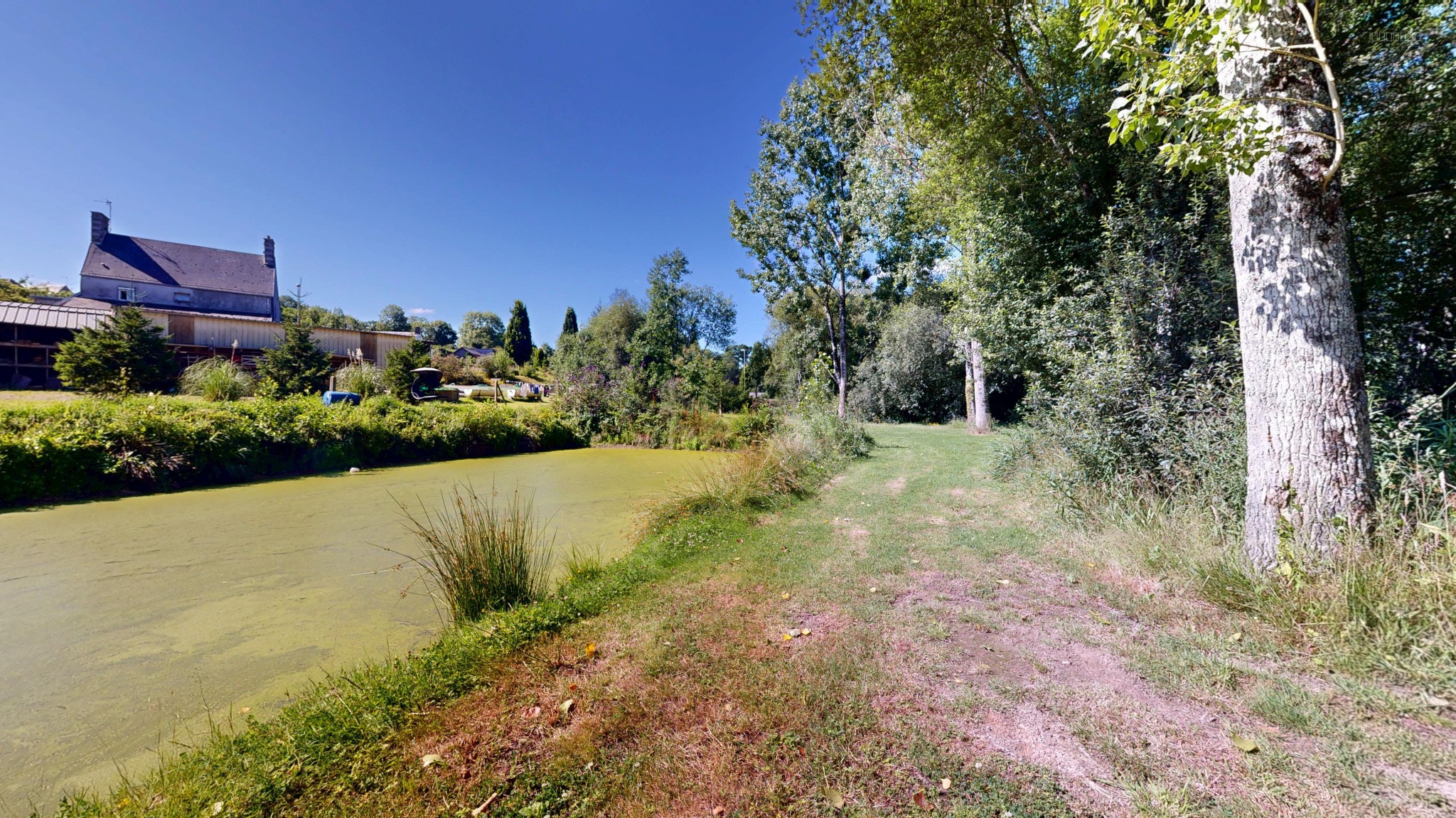 Propriété 190 m2 avec nombreuses dépendances et étang — photo 19
