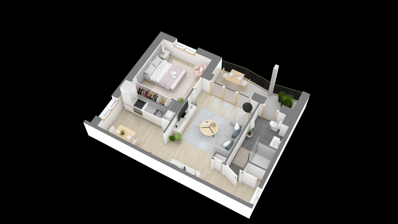 APPARTEMENT T2 NEUF — photo 3