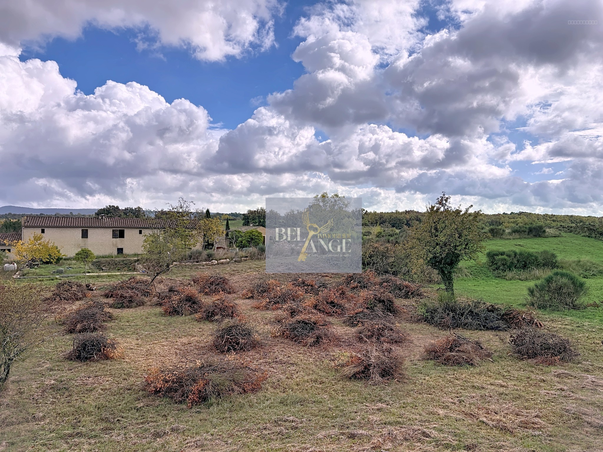 À vendre   Terrain de 2 990 m2 avec superbe vue à Vagnas — photo 3