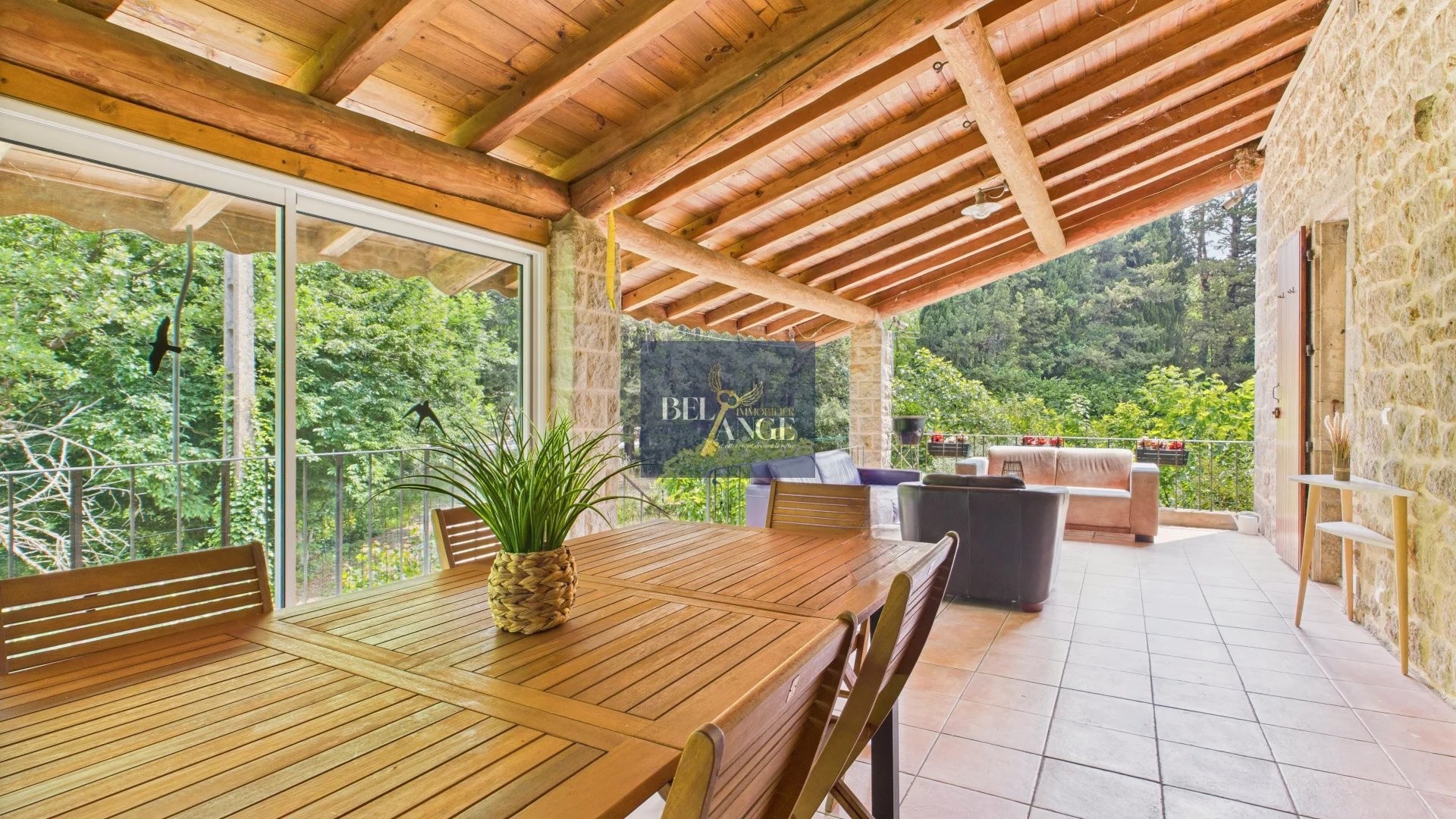 Un Mas de caractère au cœur de l’Ardèche, entre nature, charme et rentabilité, piscine et terrain — photo 19