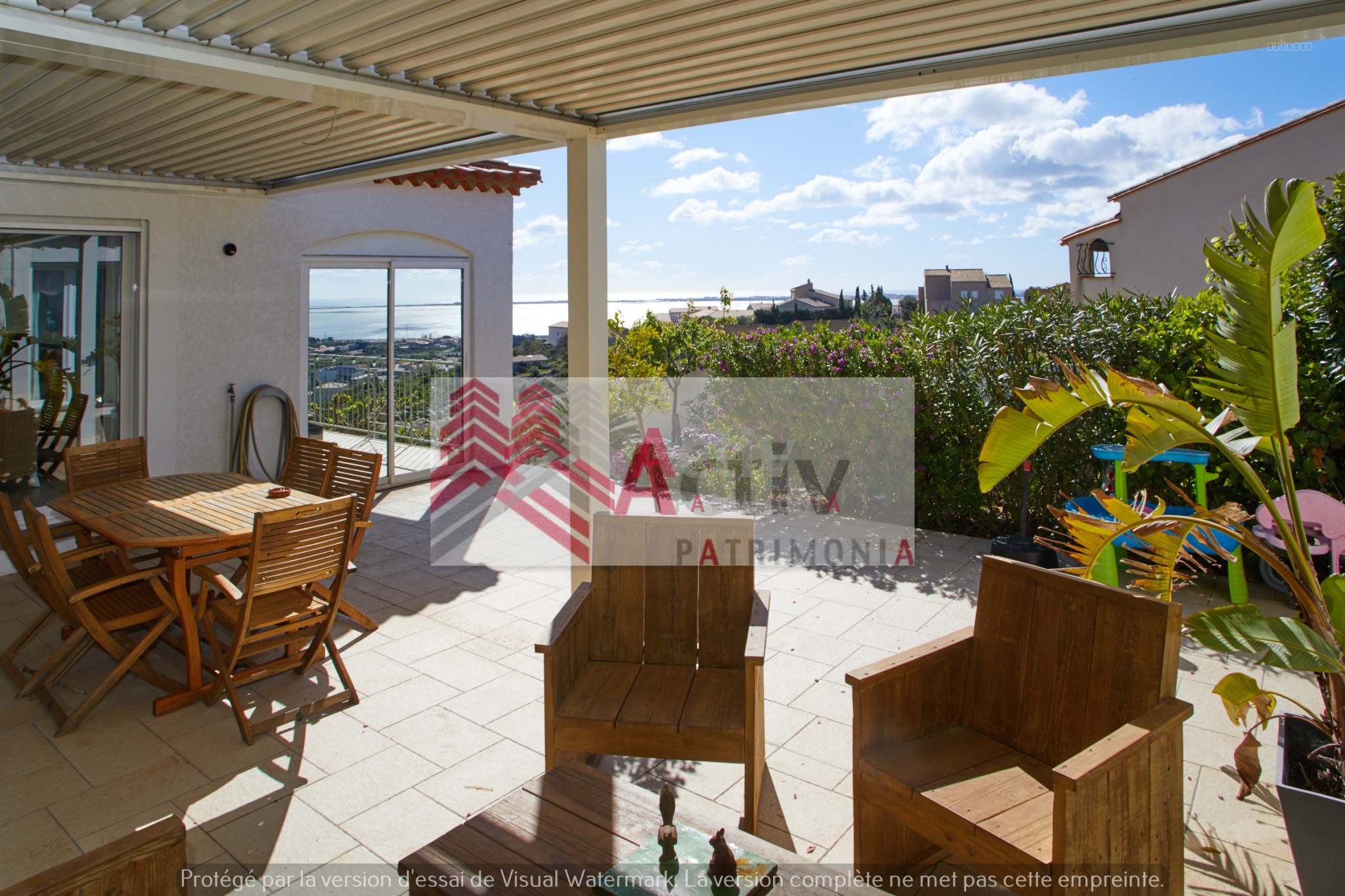 VILLA MEDITERRANEENNE VUE MER FITOU — photo 11