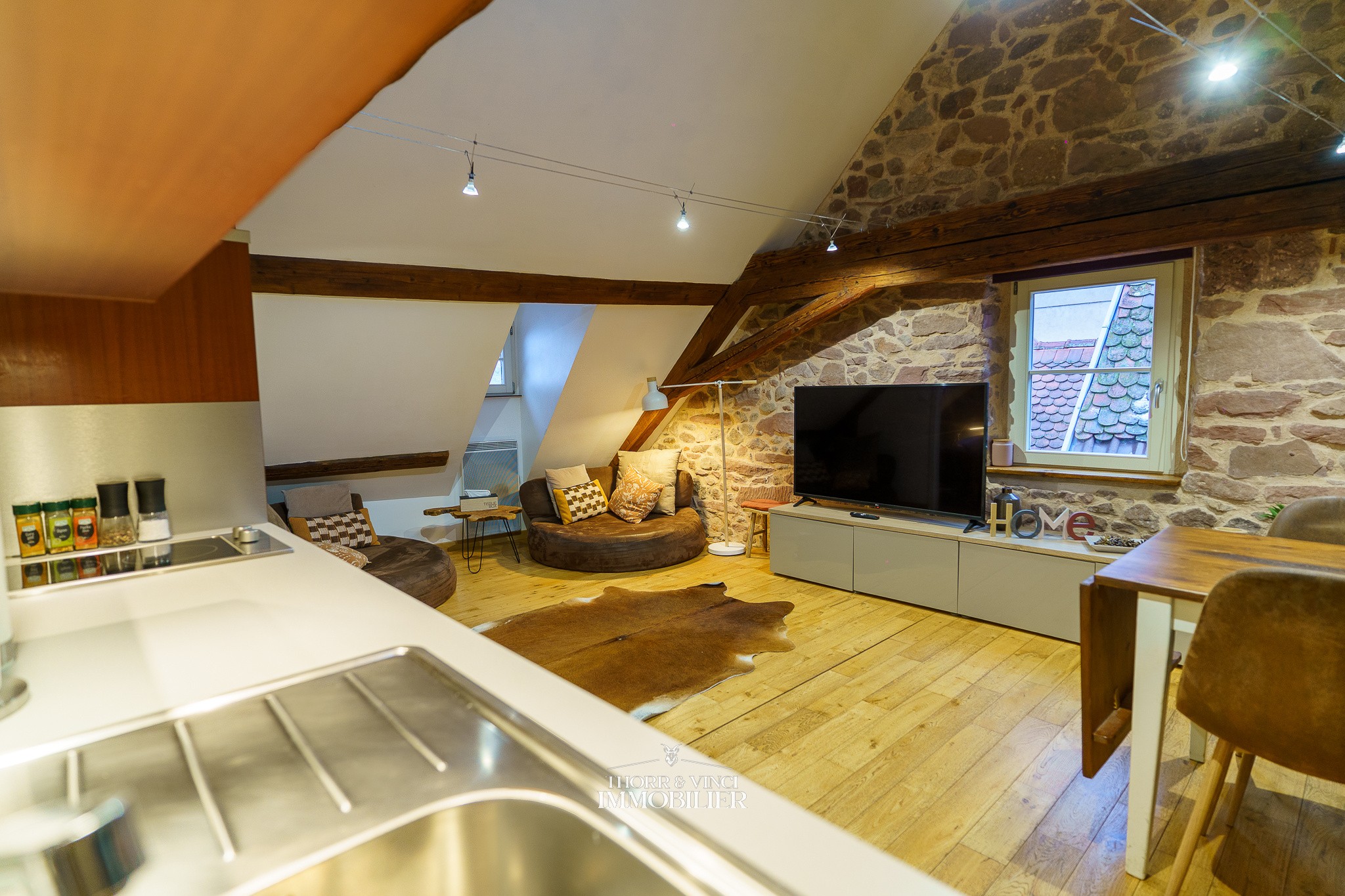 Appartement Meublé 2 pièces   55 m2   Riquewihr Centre — photo 6