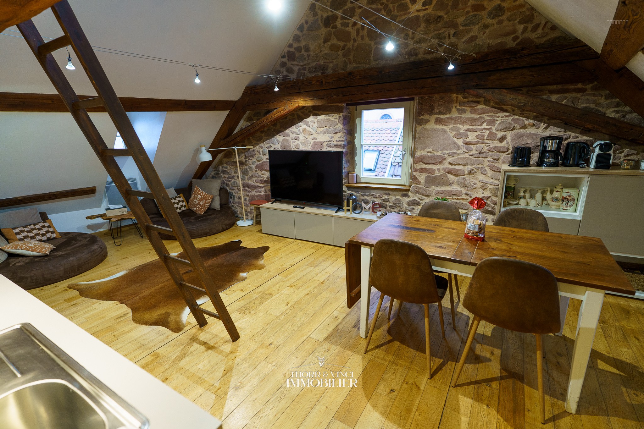 Appartement Meublé 2 pièces   55 m2   Riquewihr Centre — photo 5