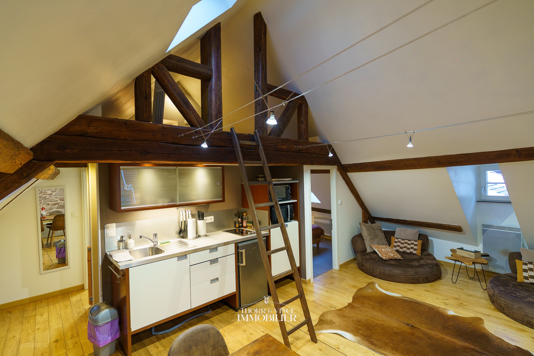 Appartement Meublé 2 pièces   55 m2   Riquewihr Centre — photo 4