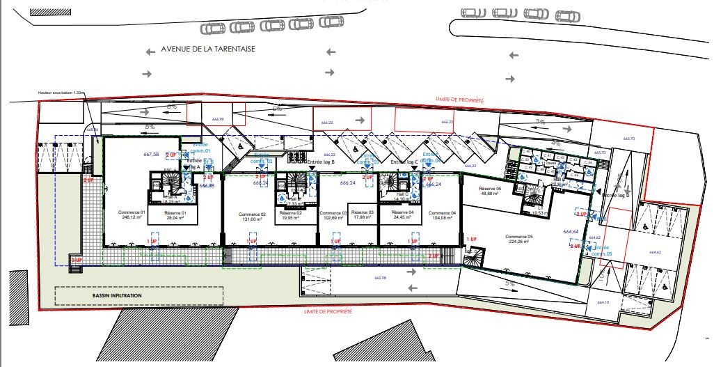 RESIDENCE PARADIS, LOCAL COMMERCIAL AVEC RESERVE (120m2) — photo 4
