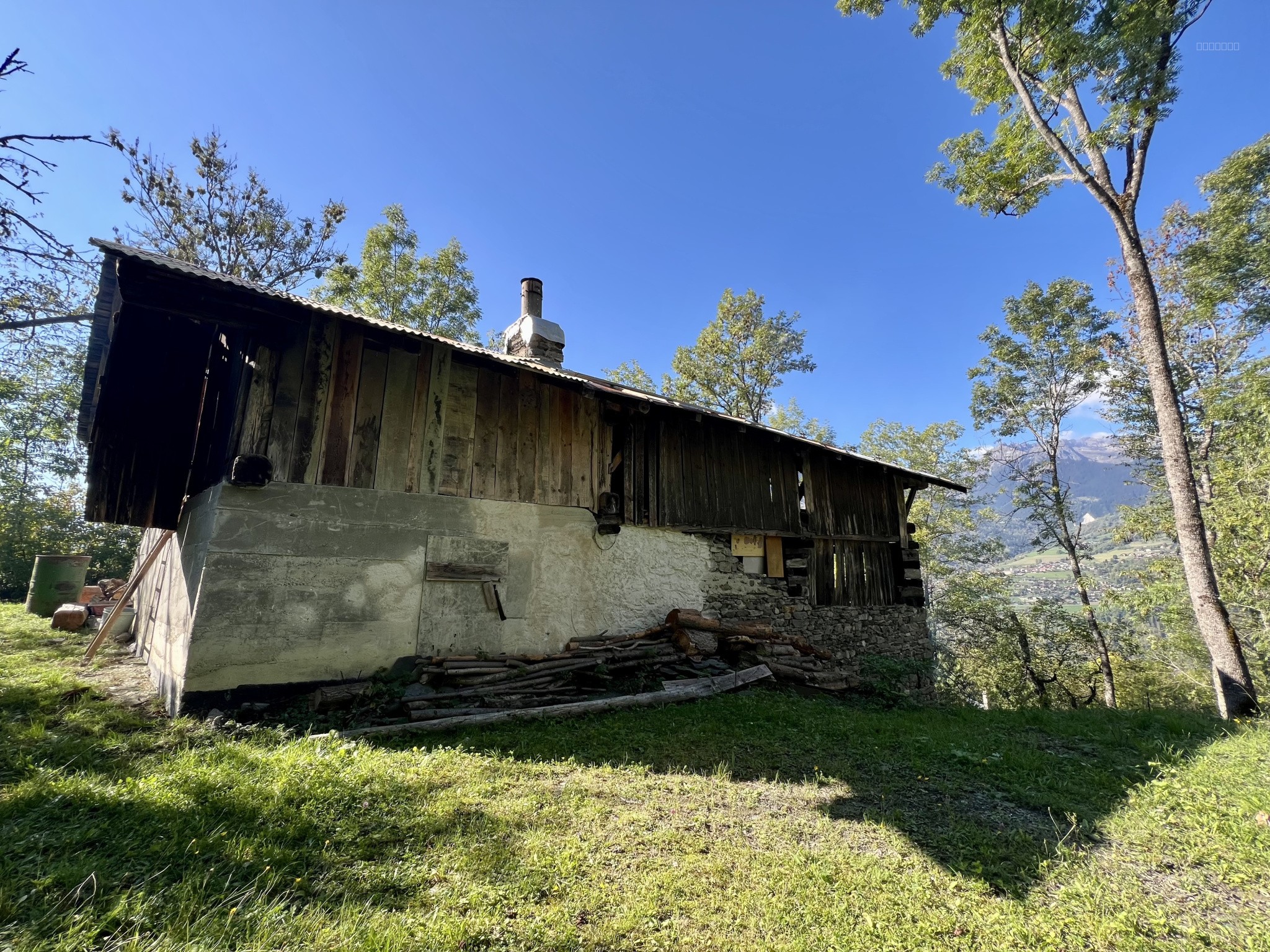 Macôt La Plag,e chalet d'alpage à rénover — photo 3