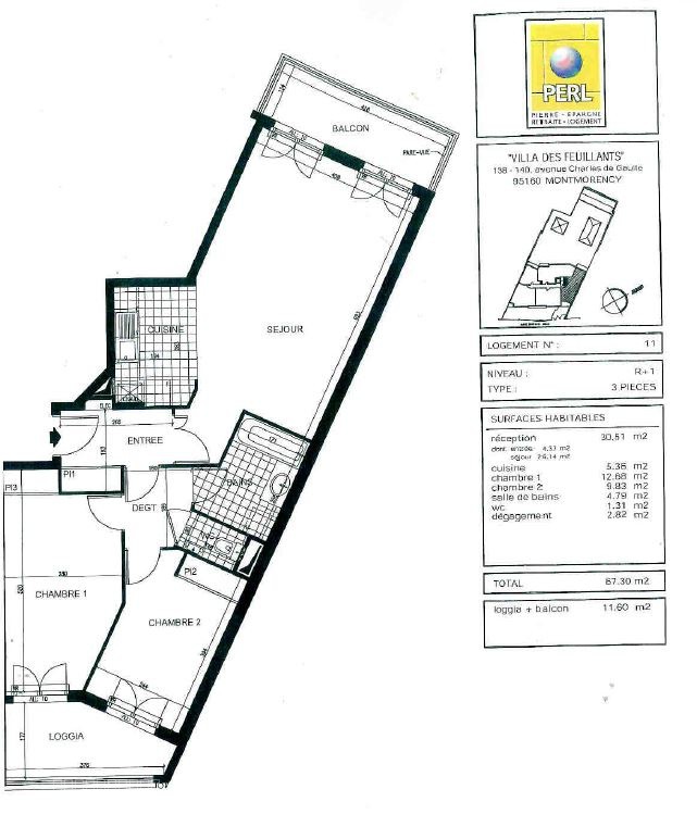 APPARTEMENT RENOVE 67.30 M2 2 CHAMBRES BALCON PARKING PRET A VIVRE — photo 12