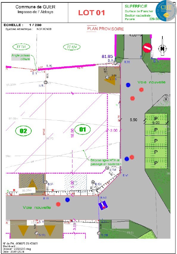 Terrain constructible de 475m2 à vendre à GUER (56 380) — photo 6