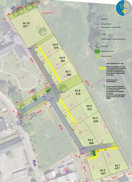 À Missiriac (56), terrain de 977m2 en vente avec CHT IMMOBILIER — photo 2