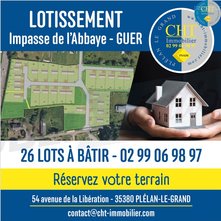 Terrain constructible de 489m2 à vendre à GUER (56 380) — photo 3