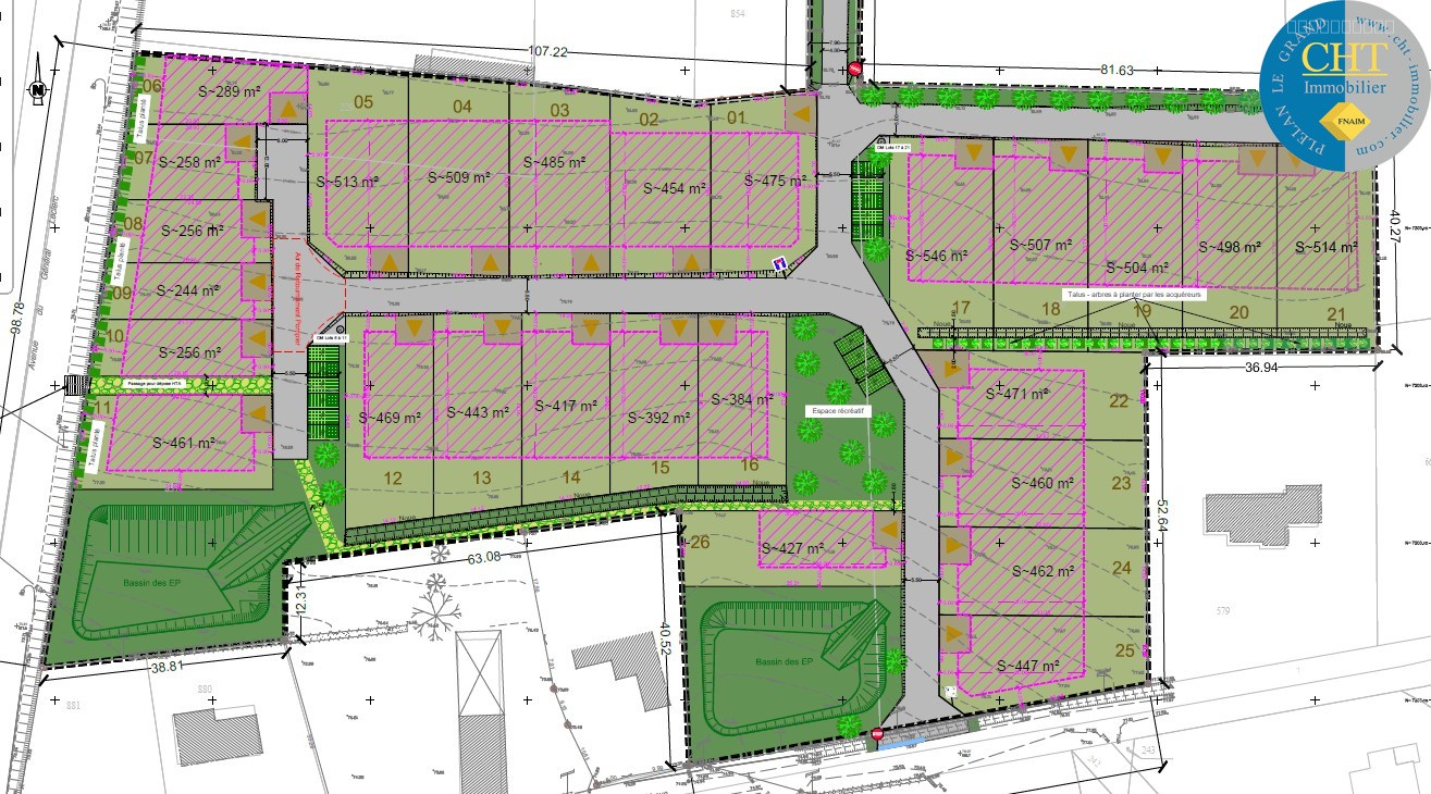 Terrain constructible de 475m2 à vendre à GUER (56 380) — photo 9