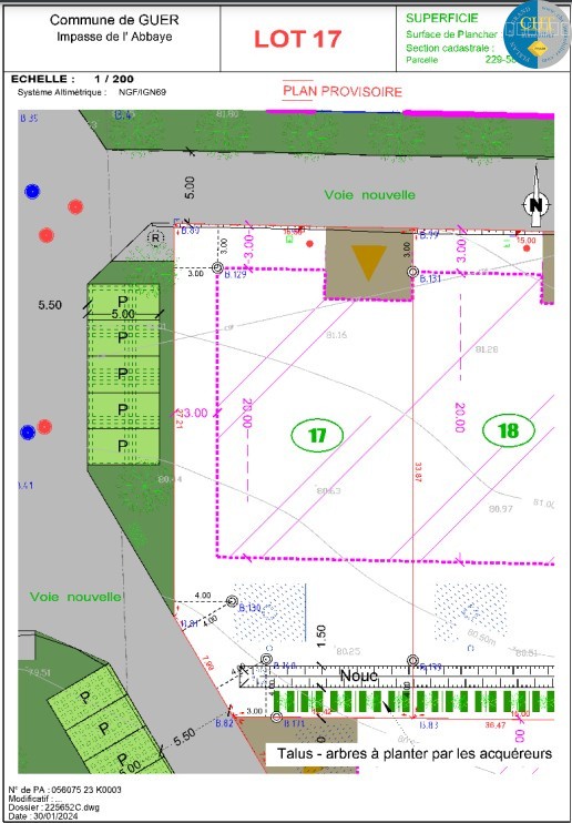 Terrain constructible de 546m2 à vendre à GUER (56 380) — photo 5