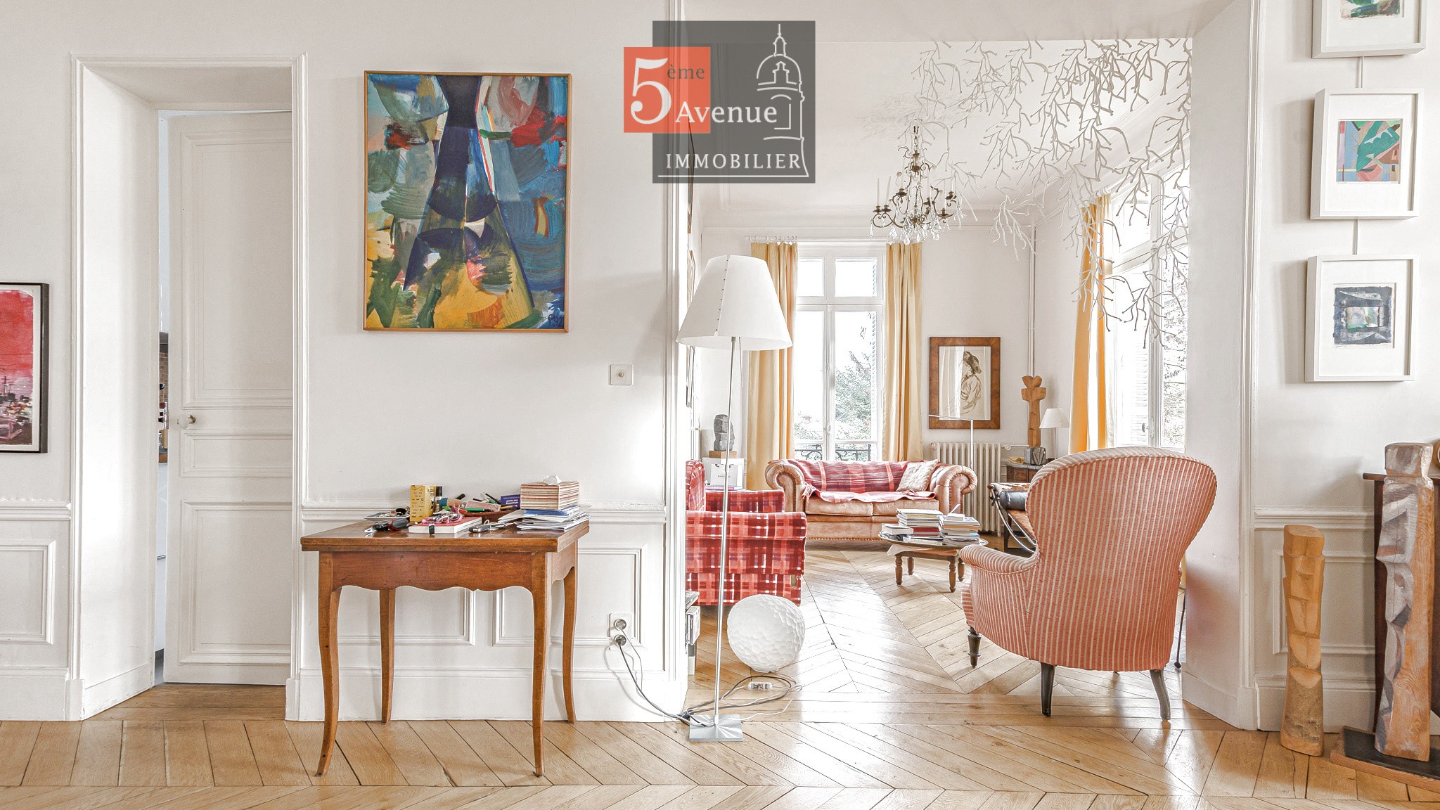 Appartement de 128m2 avec jardin privatif de 400 m2 — photo 2