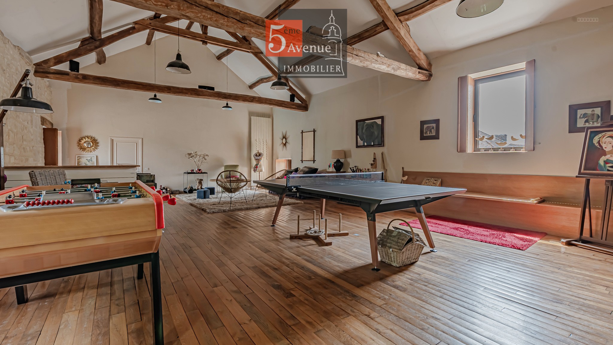 Grande maison ancienne de plus de 500m2 avec jardin et piscine à vendre à 15mn de Chantilly — photo 11